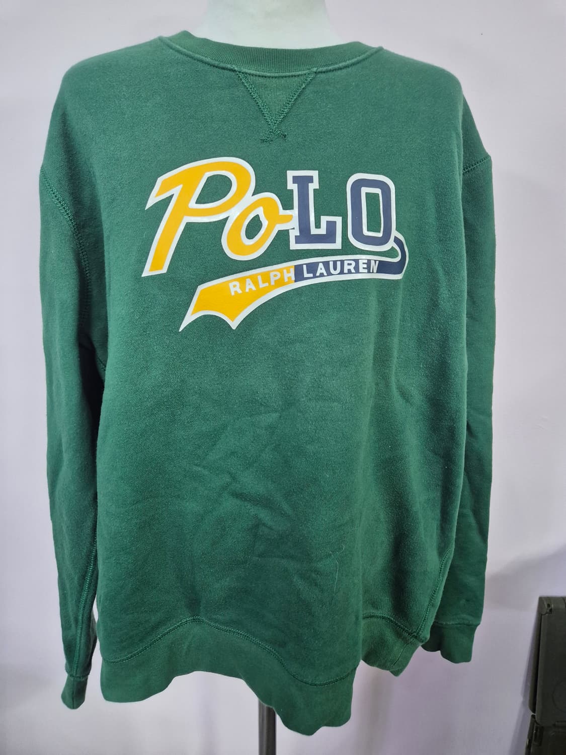 폴로 랄프로렌 그린 맨투맨 티셔츠 상품이미지1
