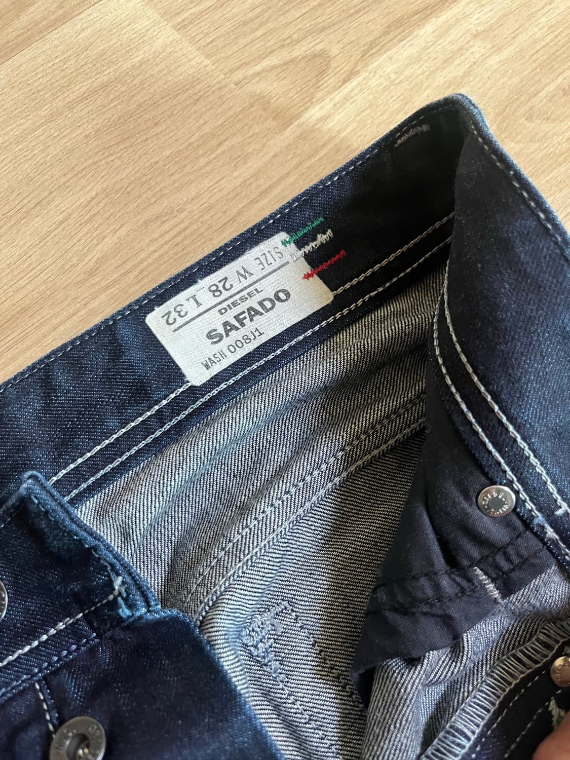 디젤(diesel) 사파도 데님 청바지 상품이미지5
