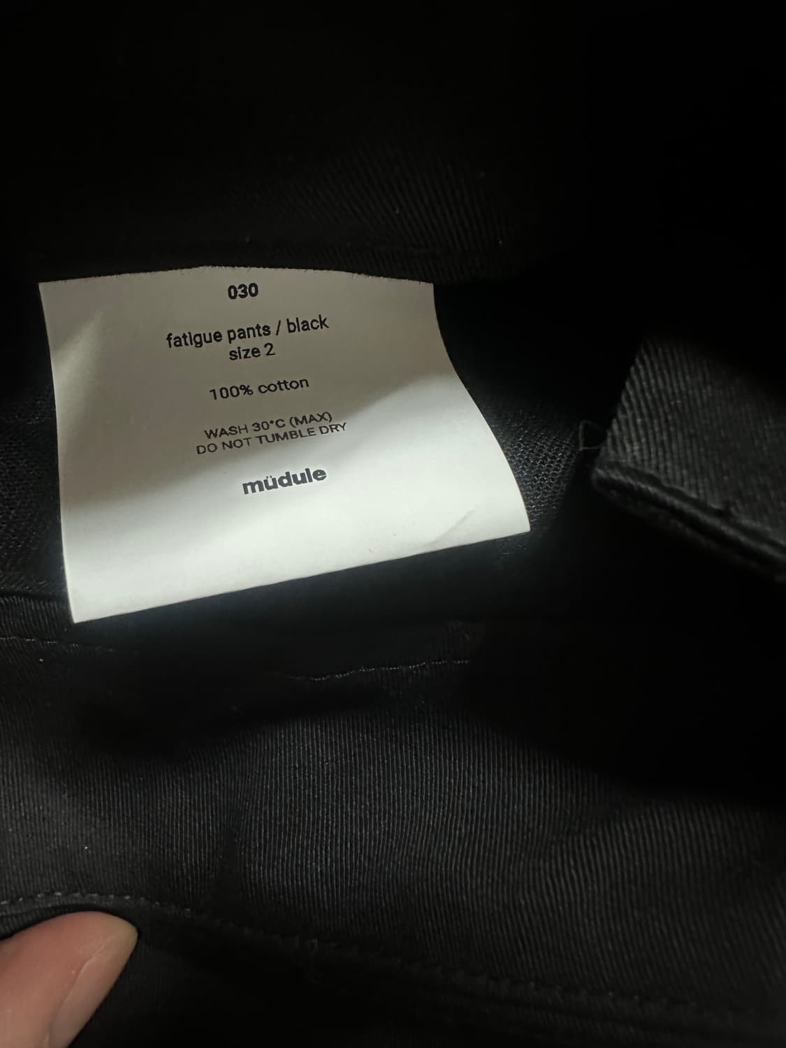 머듈 파티그팬츠 블랙 2사이즈 새상품 상품이미지3