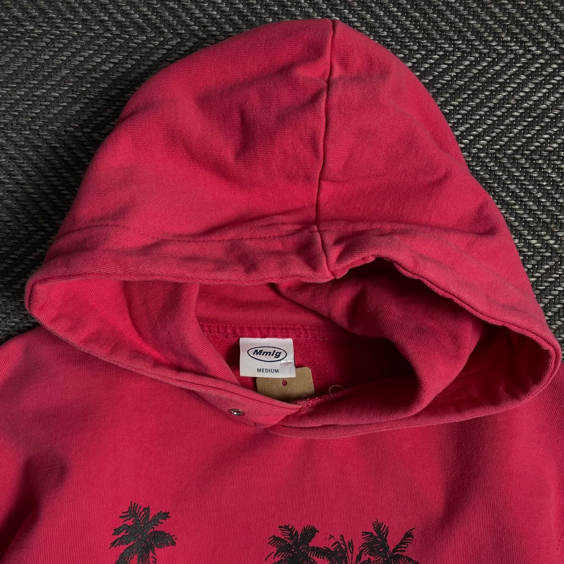 87mm Mmlg 빅로고 박시핏 후드 티셔츠o 4859 상품이미지4