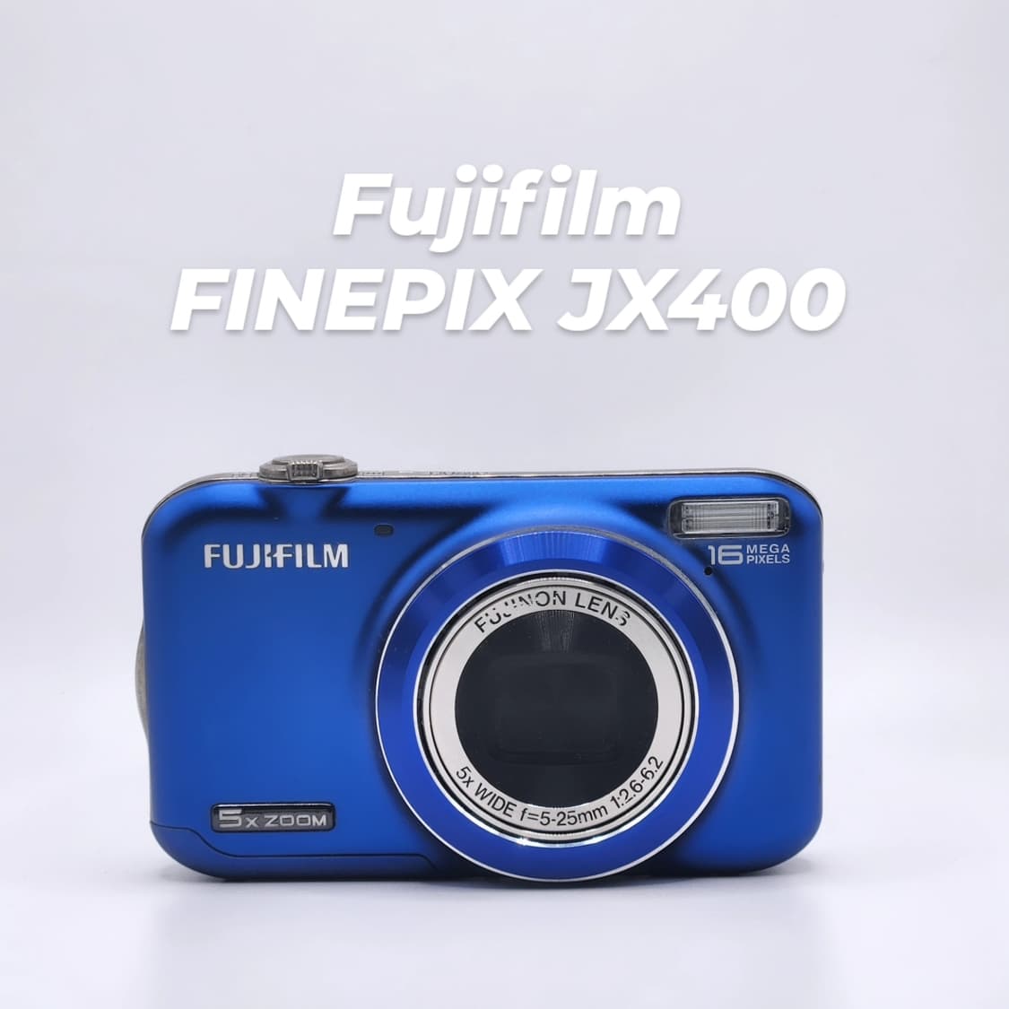 작례⭕️ 한국어지원‼️ 후지필름 파인픽스 JX400 블루 디지털카메라 상품이미지1