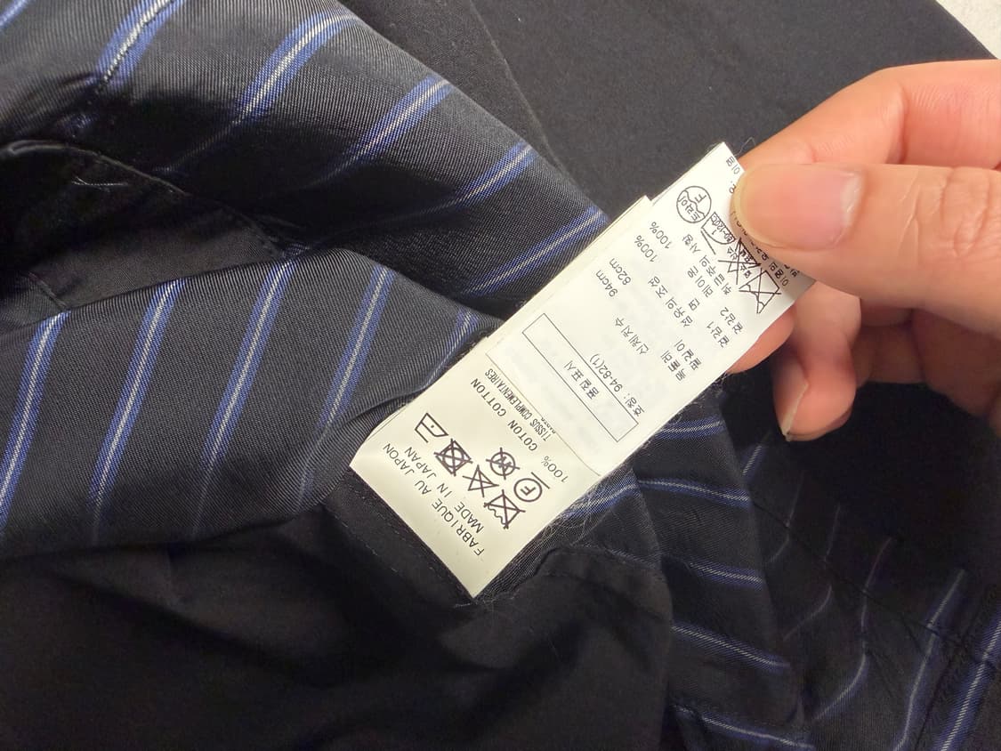 (신세계국내탭⭕️) 요지 야마모토 뿌르 옴므 최상위라인 셔츠 자켓 상품이미지4