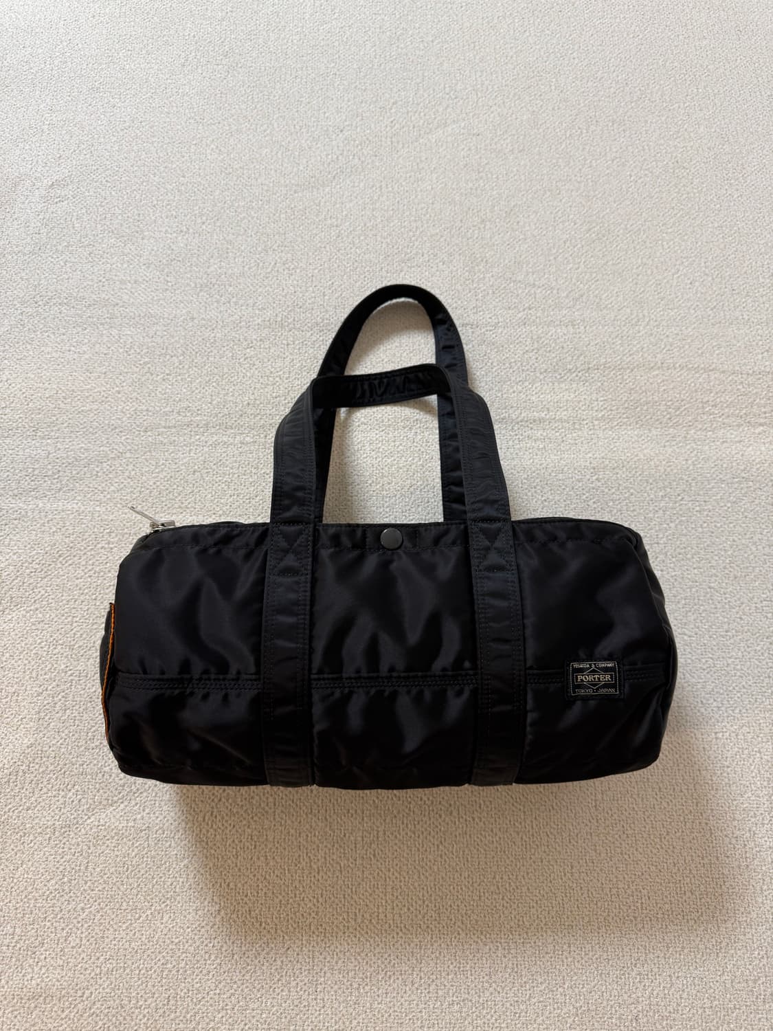 (미사용급) PORTER 포터 탱커 더플백 L 블랙 보스턴백 상품이미지1