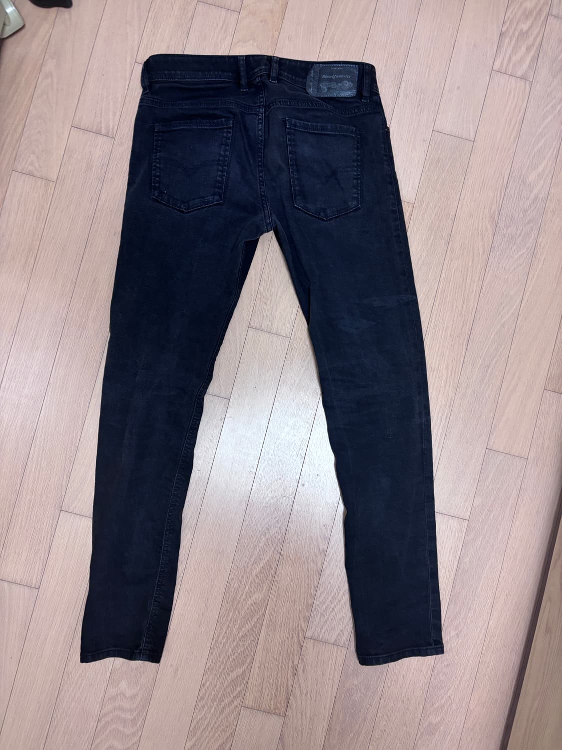 Diesel Industry 블랙 슬림 스키니 진 W30 L30 상품이미지2