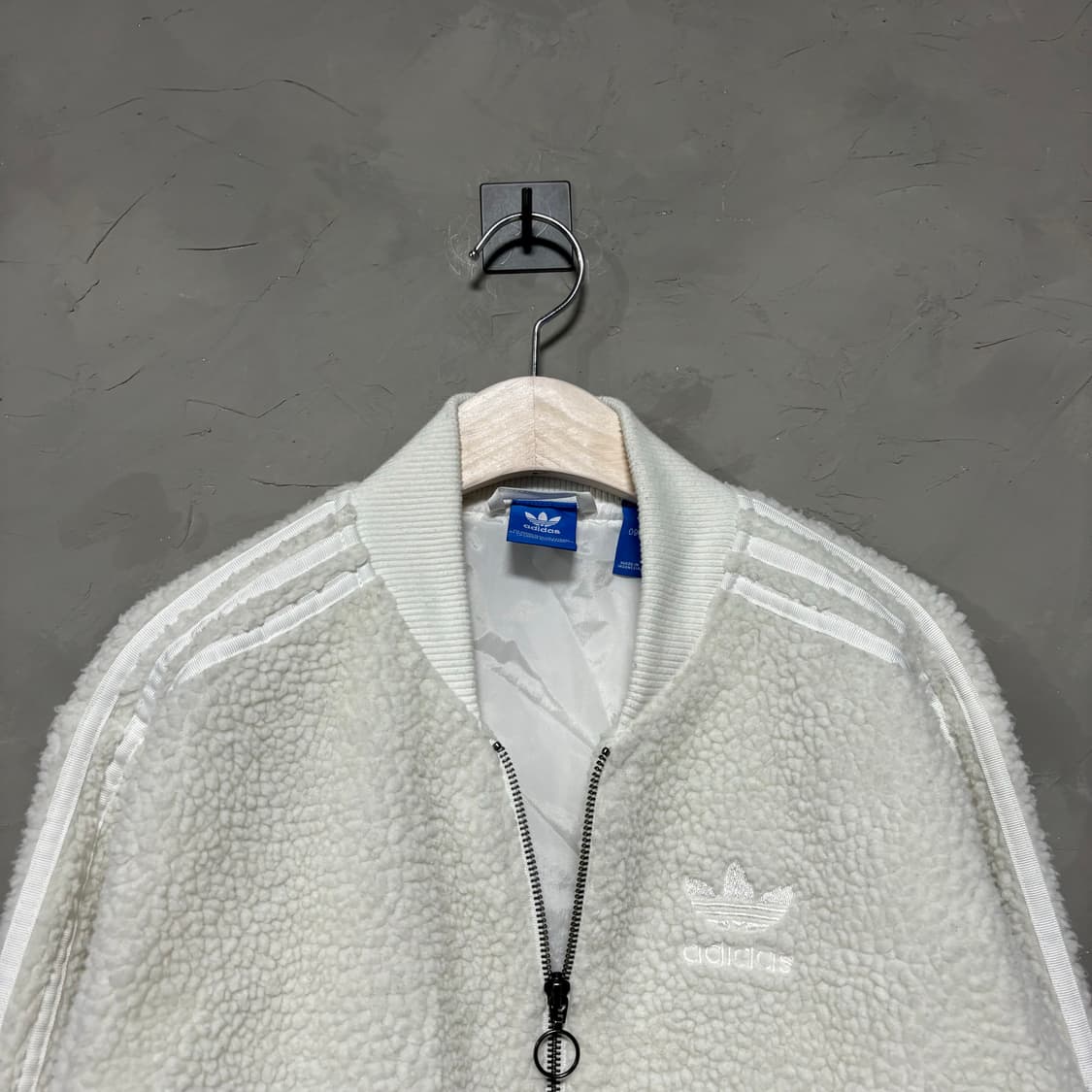 아디다스 파이어버드 후리스 화이트 상품이미지2