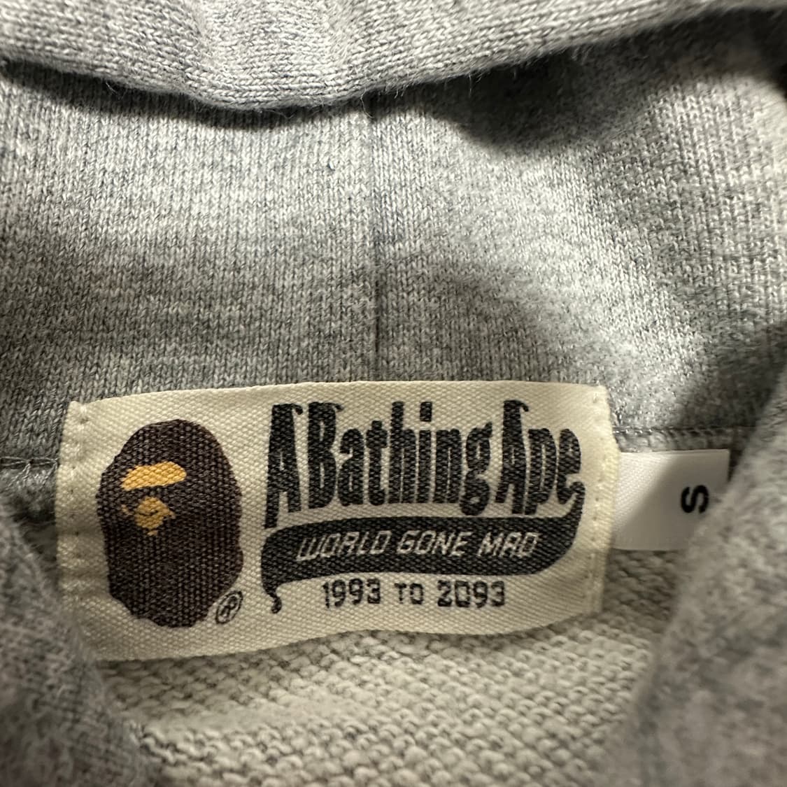 BAPE camo & grey hoodie sweatshirt 상품이미지3