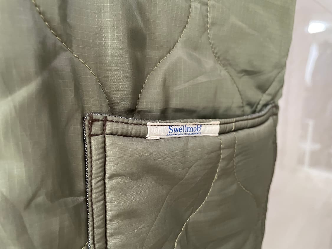 Swellmob / 아메카지 퀼팅 베스트, 남성조끼 상품이미지7