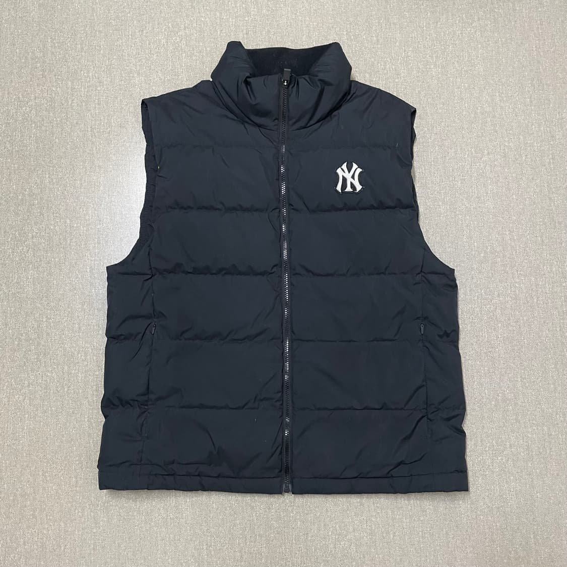 [택포] MLB 엠엘비 패딩 조끼 베스트 블랙 XL 상품이미지1