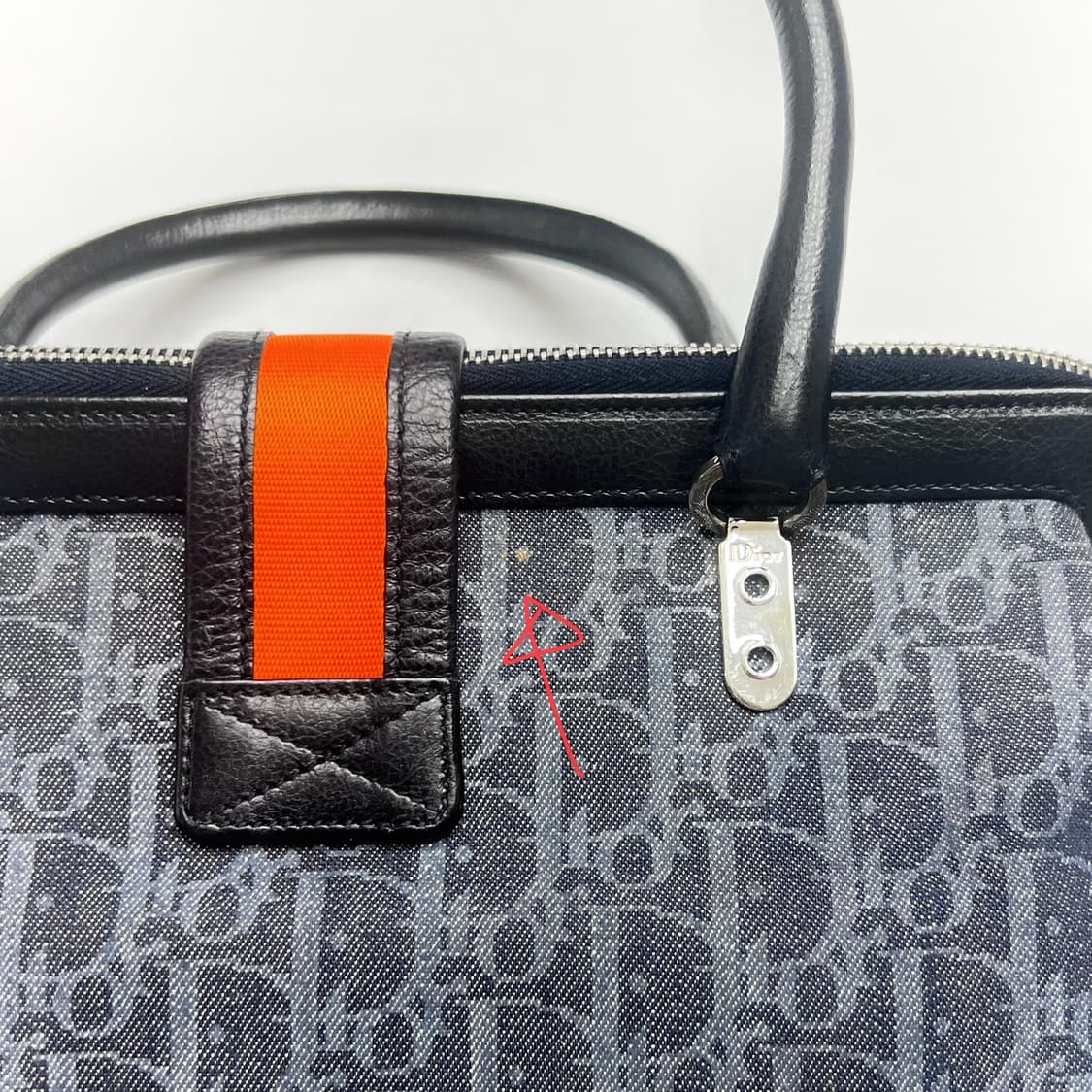 디올 오블리크 플라이트 닥터백 보스턴백 볼링백 상품이미지8