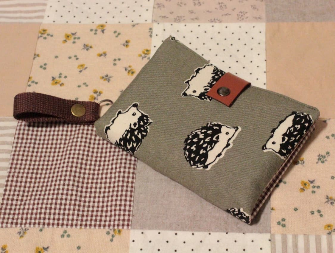 핸드메이드 고슴도치 지갑 상품이미지2