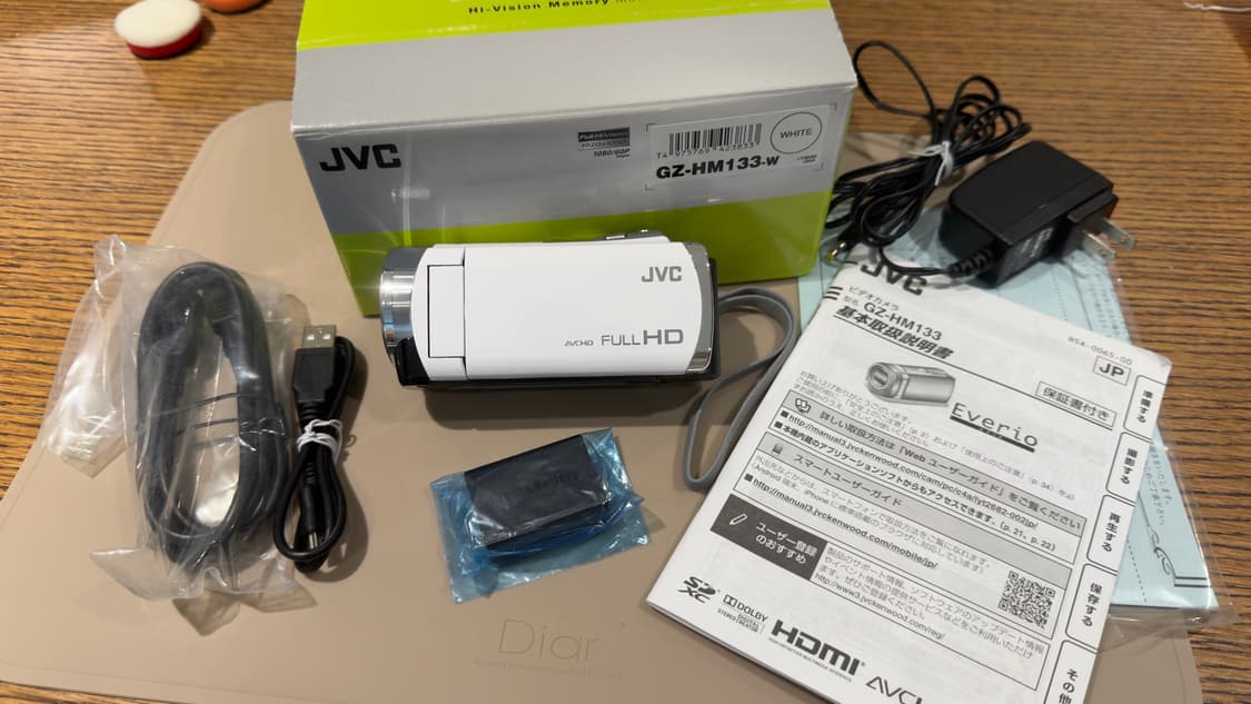 JVC GZ-HM133 캠코더 신품급 풀박스 상품이미지1