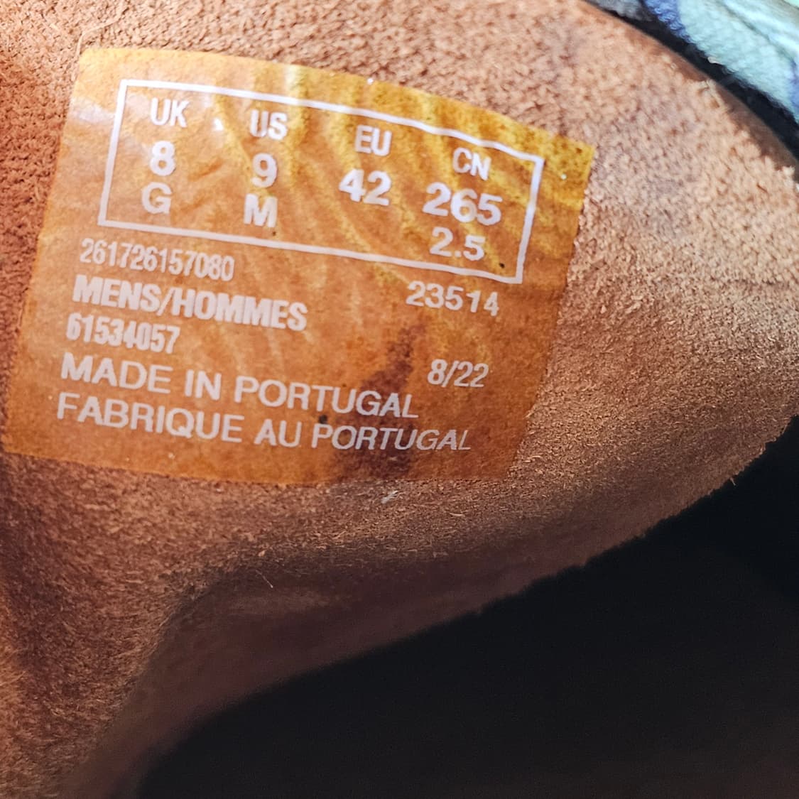 270 새제품) 클락스 오리지널스 x 살레헤 벰버리 러거 컵솔 다크 그린 상품이미지6