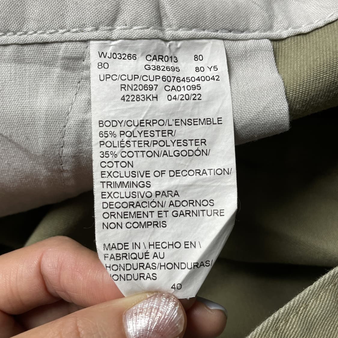 DICKIES 디키즈42283 루즈핏 버뮤다 워크 하프팬츠 A01144 상품이미지10