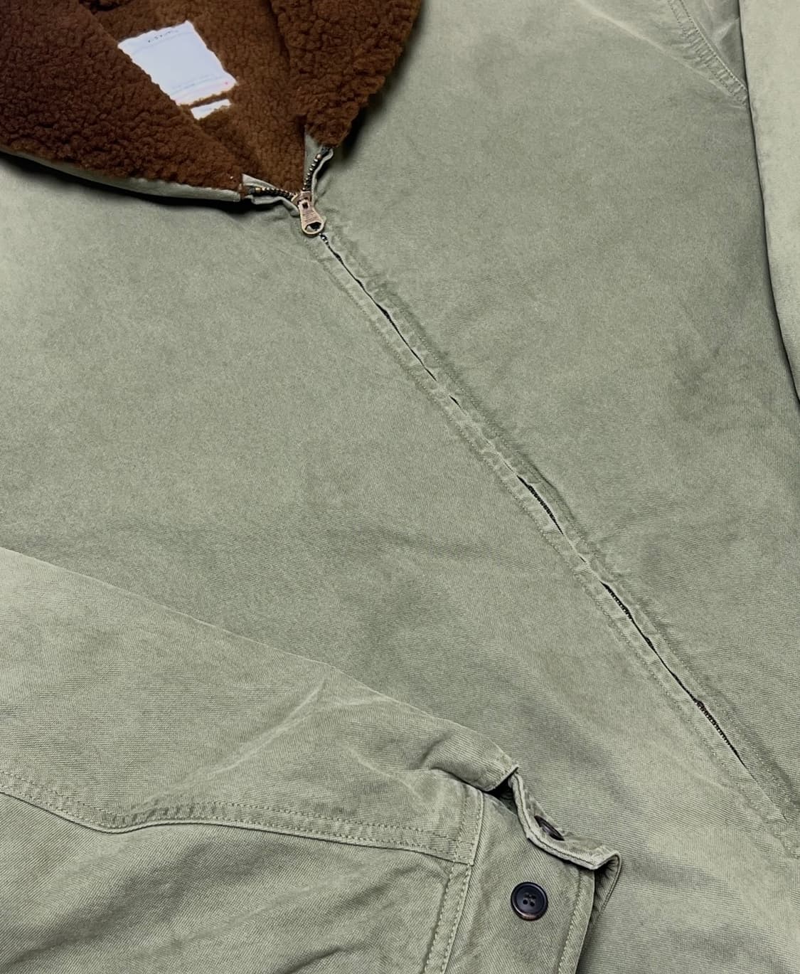 [5]비즈빔 25aw 코북재킷 올리브 상품이미지2