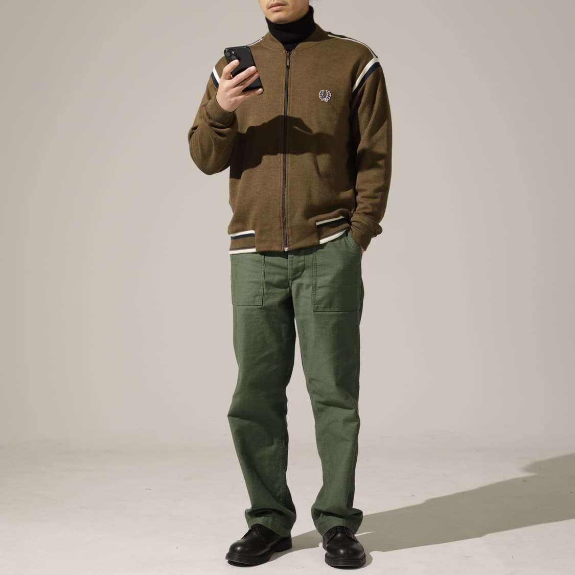 90s 프레드페리 니트 자켓 상품이미지9