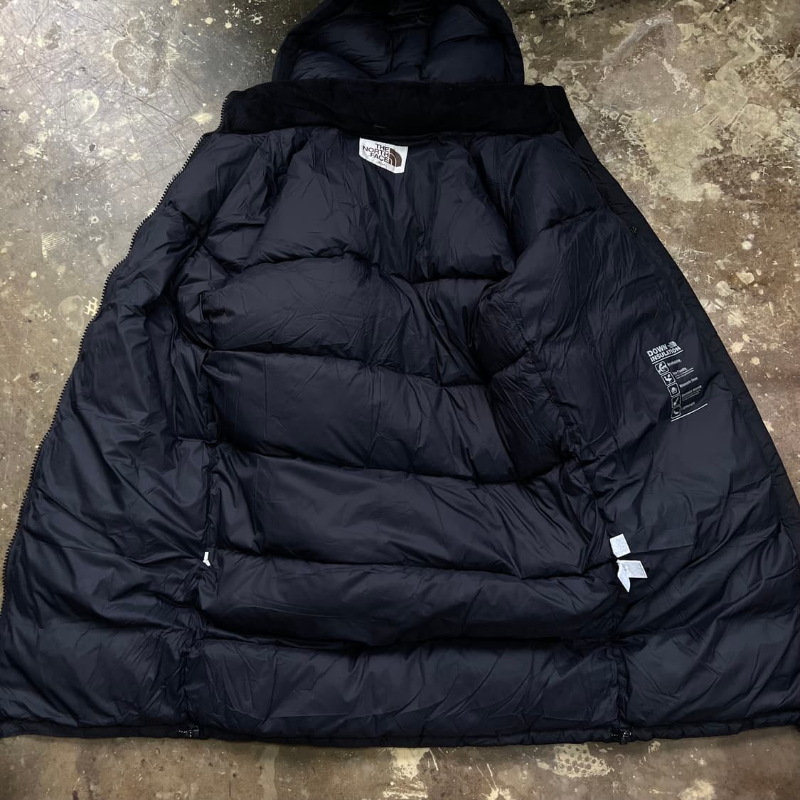 100) 노스페이스 구스다운 롱 패딩점퍼 거위털 패딩 상품이미지4
