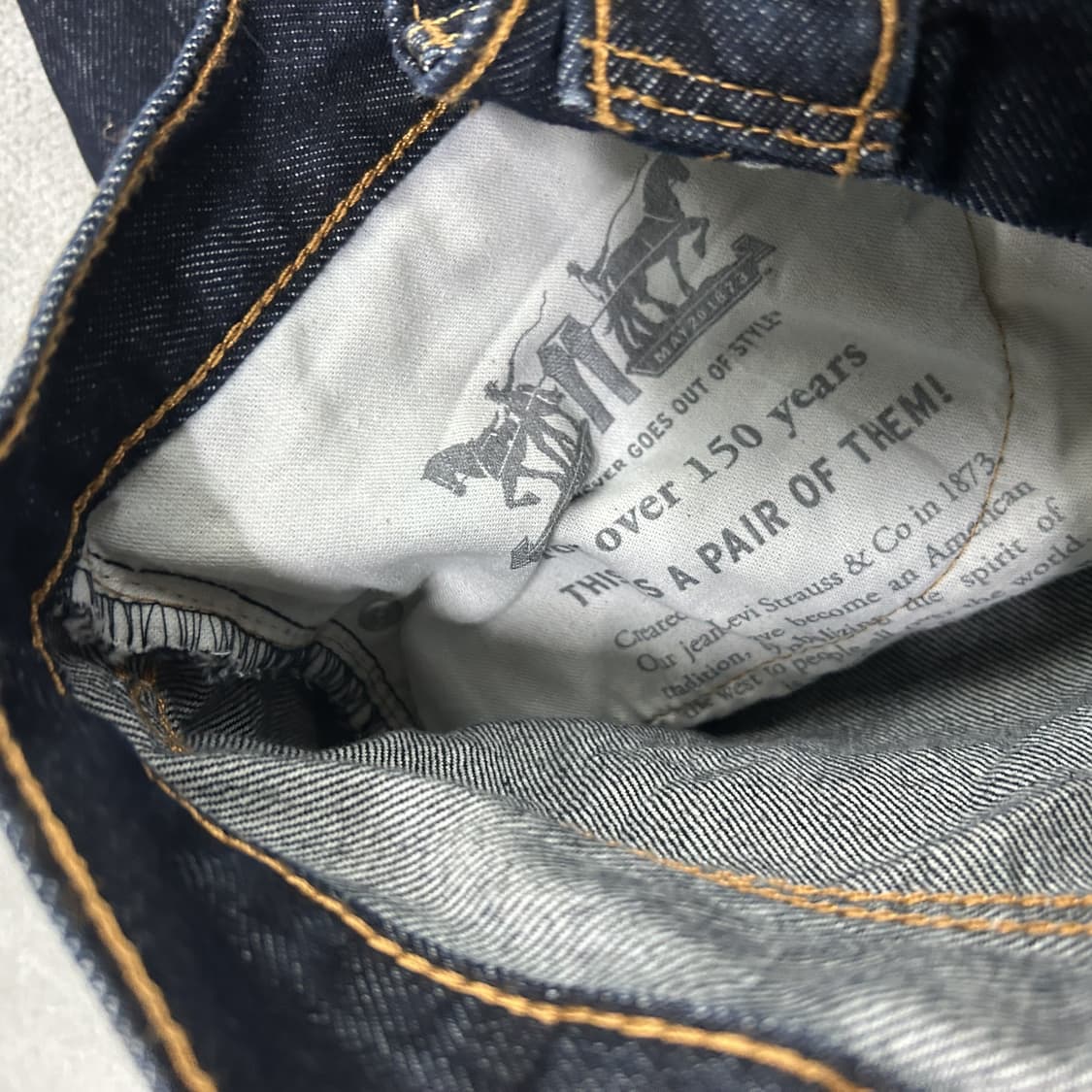 리바이스 데님팬츠 555 36 상품이미지5