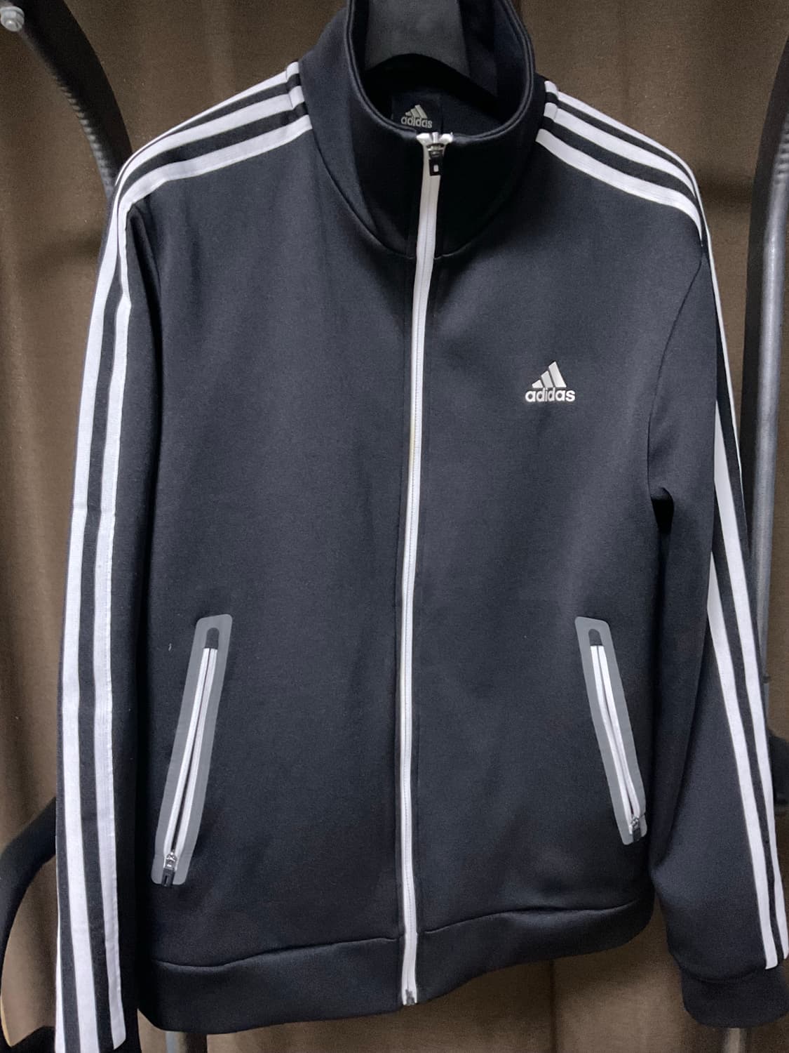 아디다스 3선 트랙탑 져지 L 상품이미지1