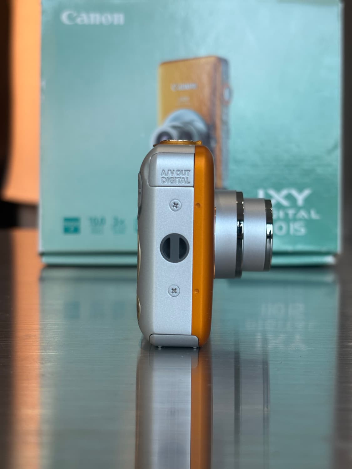 풀박/민트급/날짜)캐논 ixy digital 110is 오렌지 빈티지디카 상품이미지4