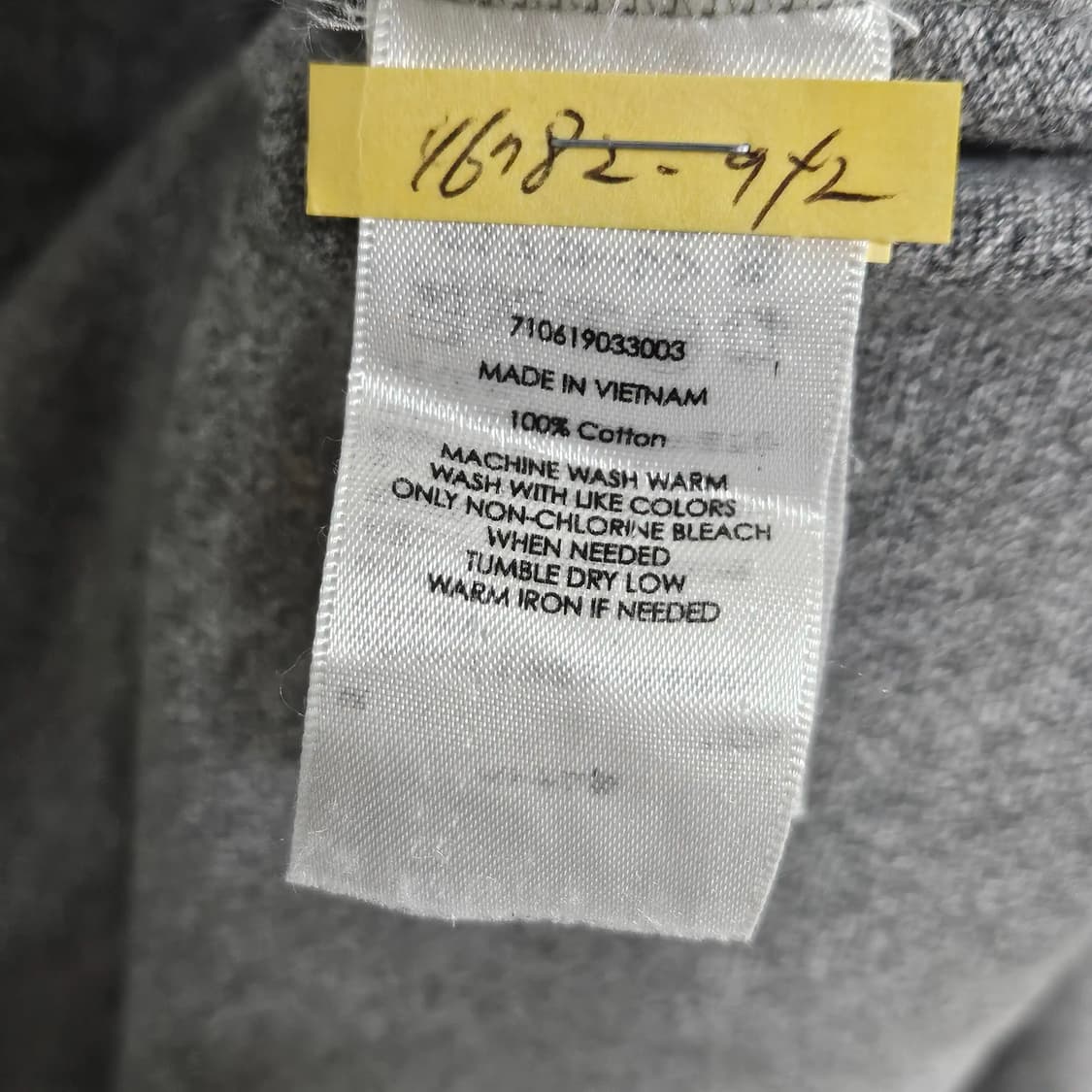 100)POLO 폴로 랄프로렌 커스텀핏 긴팔 카라티 그레이 상품이미지4