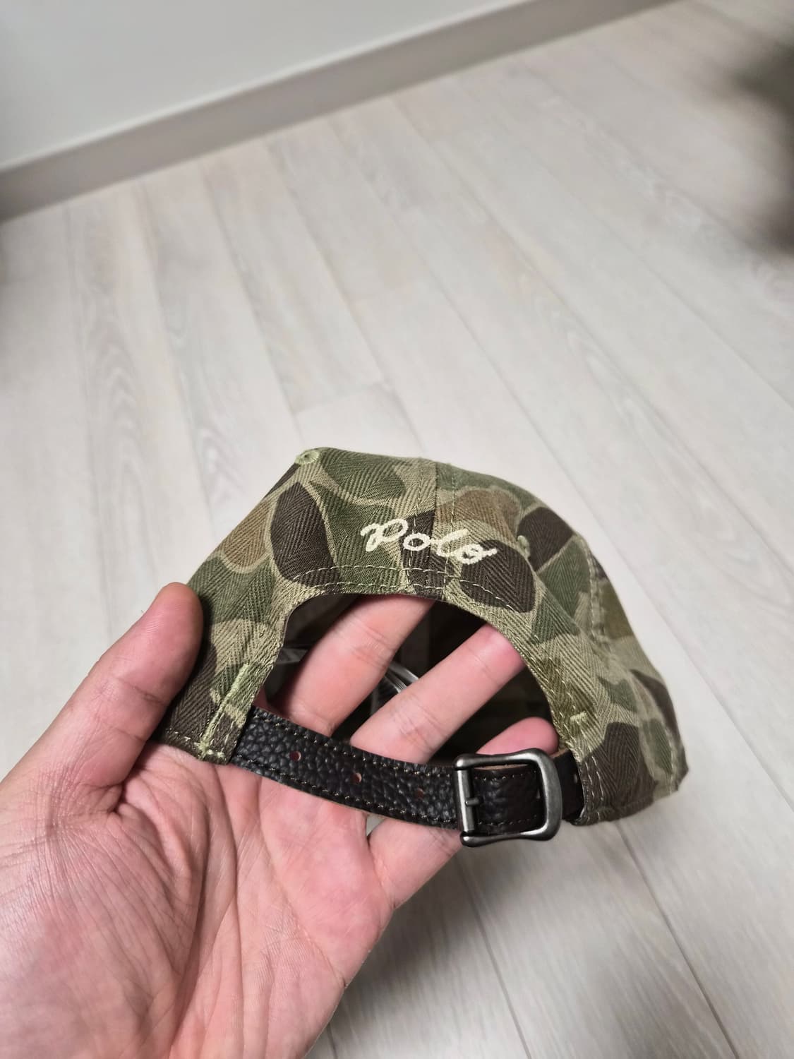 폴로 랄프 로렌 자수 카모 모자 상품이미지3
