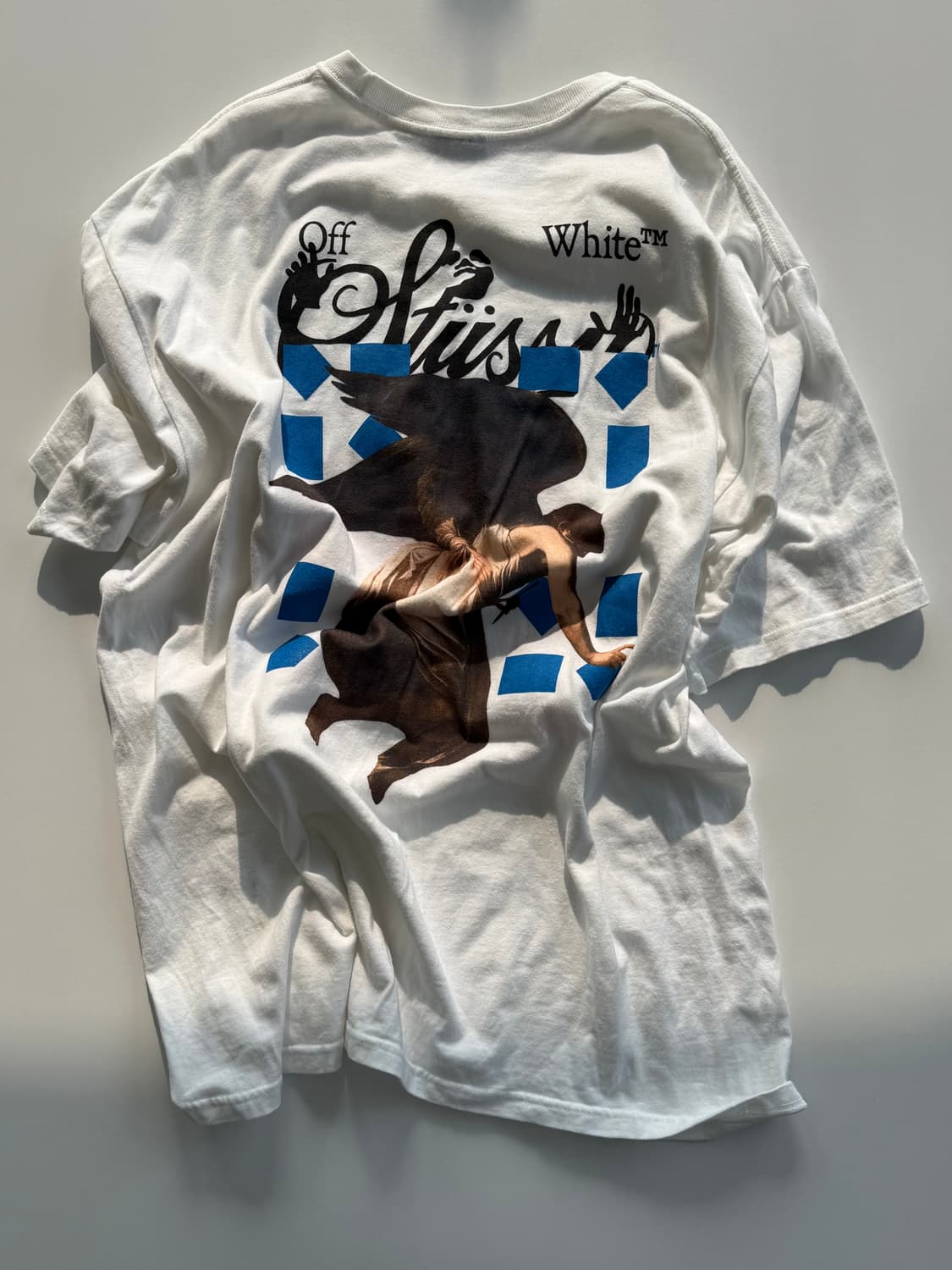 스투시 x 오프화이트 40 월드투어 티셔츠 상품이미지2