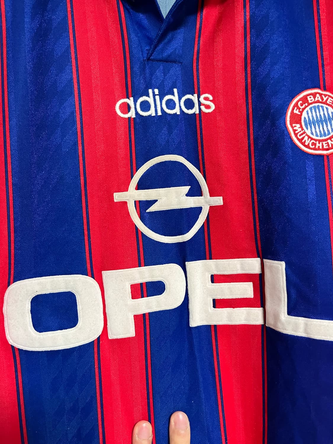 [L] 바이에른 뮌헨 95-97 홈 유니폼 상품이미지4