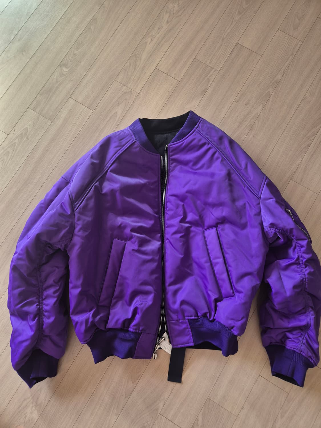 [새상품/46] 준지 리버서블 패딩 MA-1 점퍼 상품이미지3