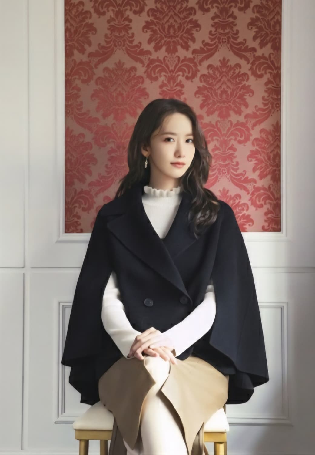 (베이지색상)지고트 고가라인 골지니트블럭 머메이드 원피스 55사이즈t 상품이미지2