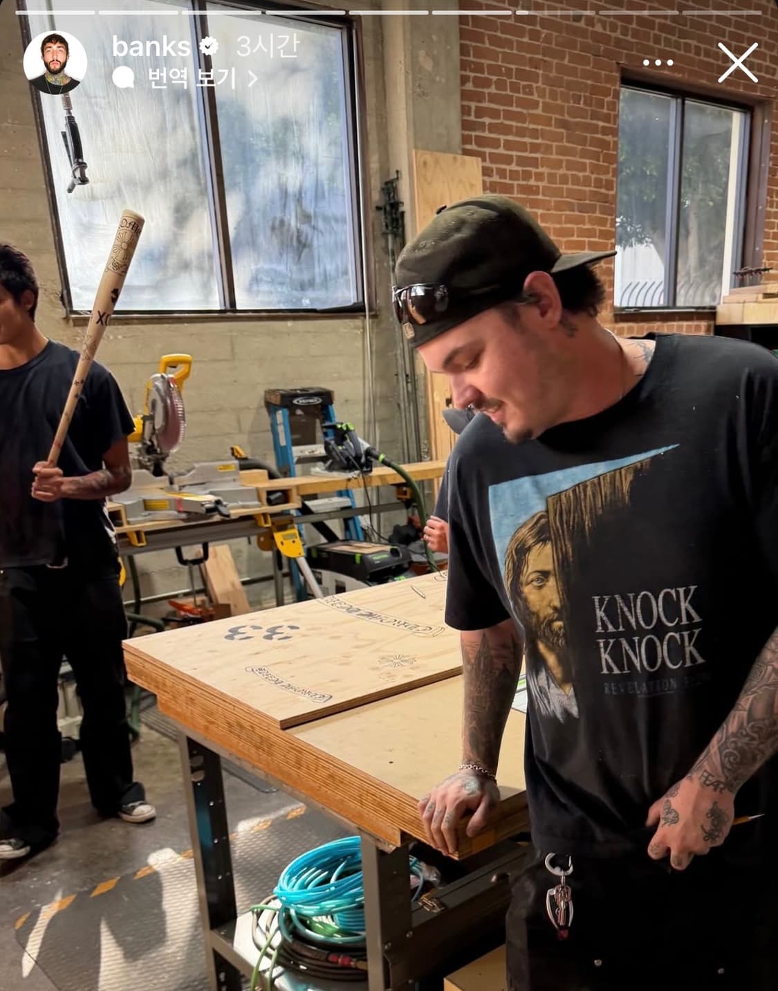 빈티지 Jesus Knock Knock 3:20 상품이미지1