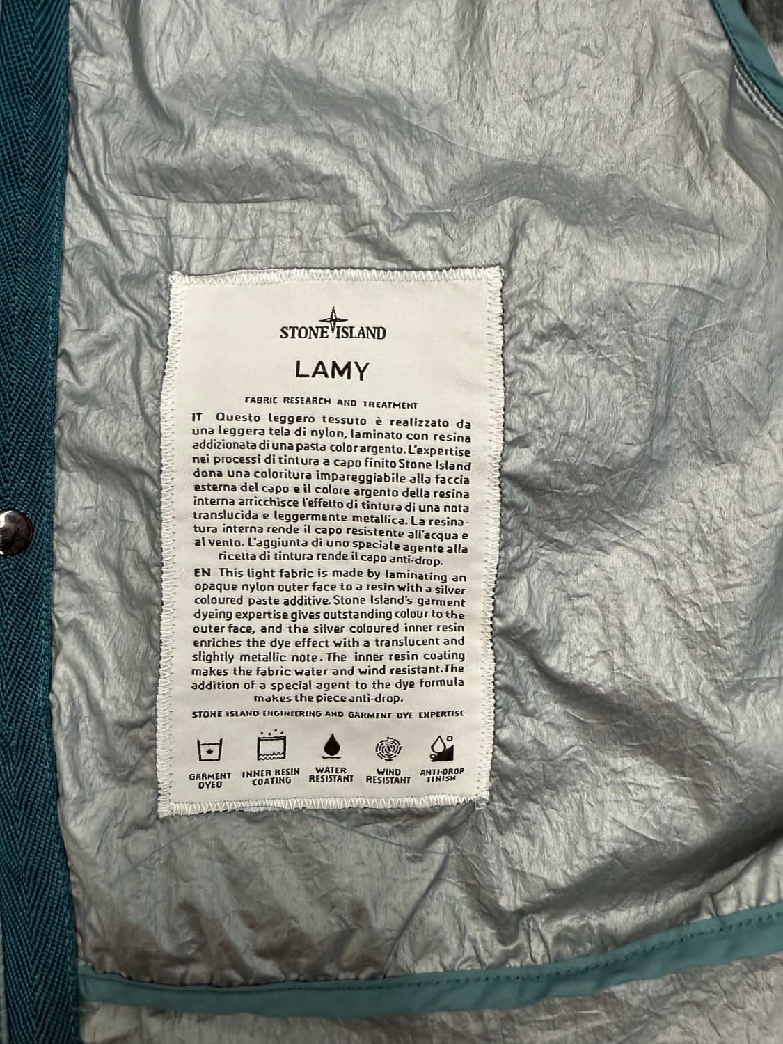 2012ss stone island lamy jacket 상품이미지4
