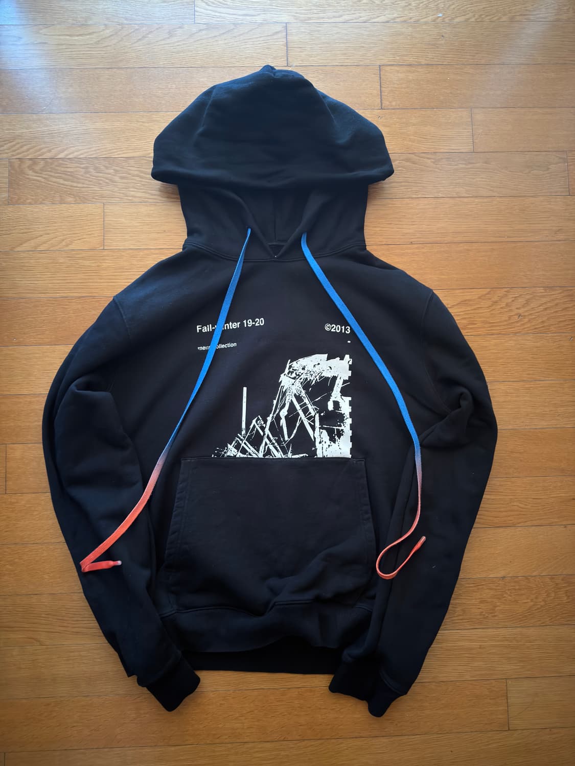 Off White 19FW ruined factory 후드 L 상품이미지1