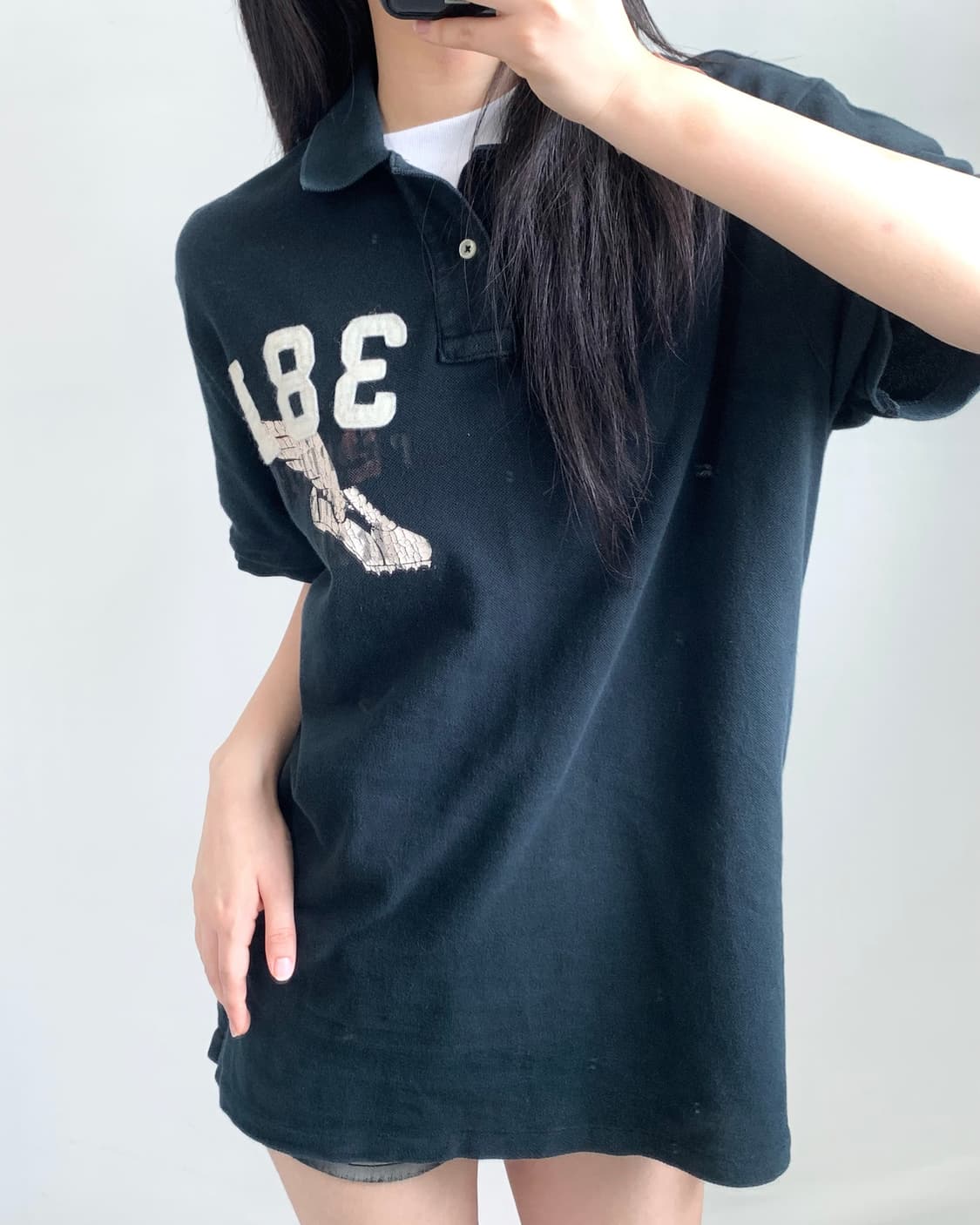 Polo by RalphLauren 폴로 블랙 코튼 PK 티셔츠 상품이미지2