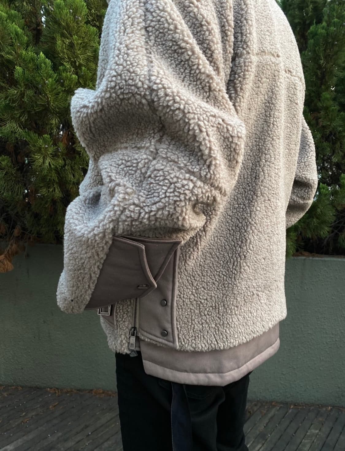 (48) 22fw 우영미 부클 후리스 점퍼 민트 상품이미지7