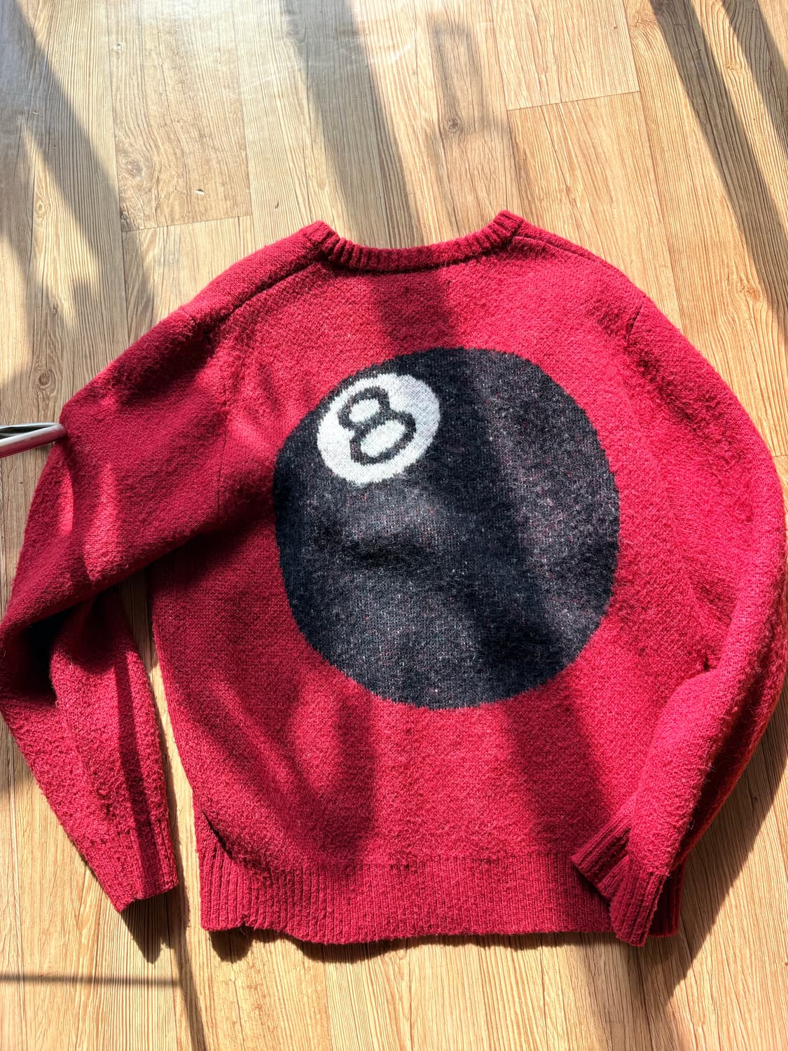 스투시 8볼 니트 XL 상품이미지2