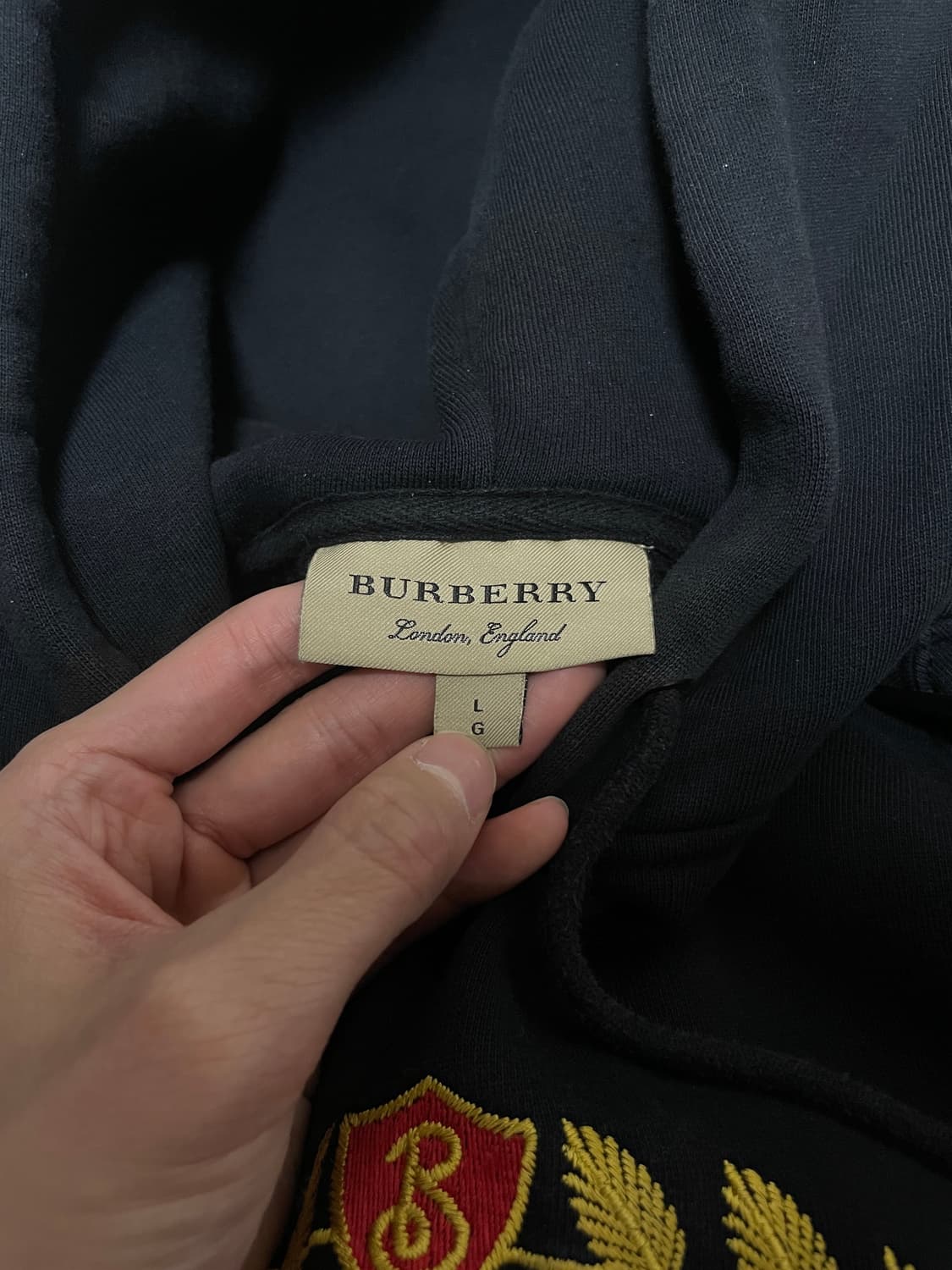 Burberry prorsum embroidered Hoodie 상품이미지3