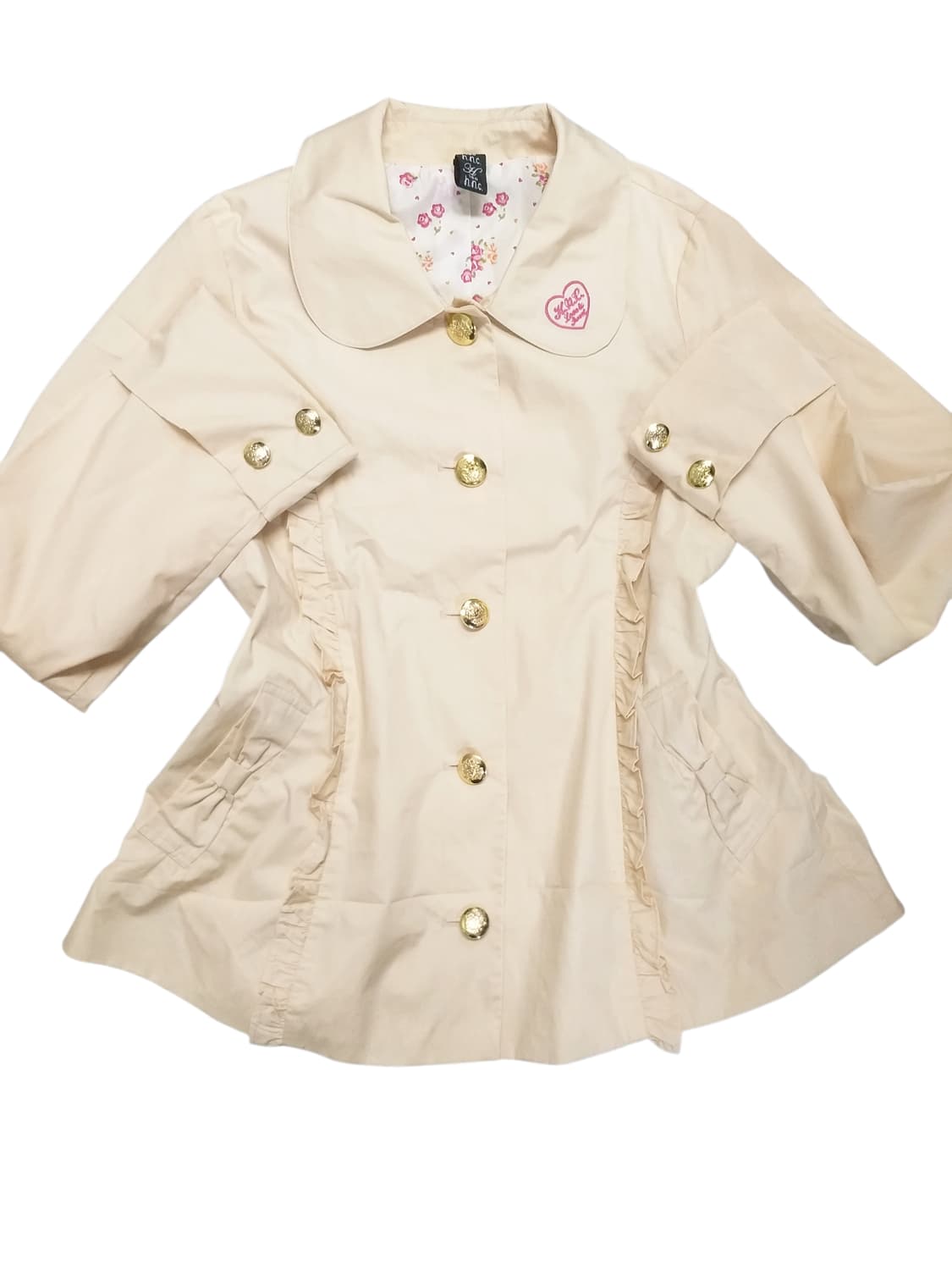 빈티지 프릴자켓 점퍼 달천 대장 y2k 히메로맨틱갸루 캐캐체핀터깔 스나계 상품이미지1