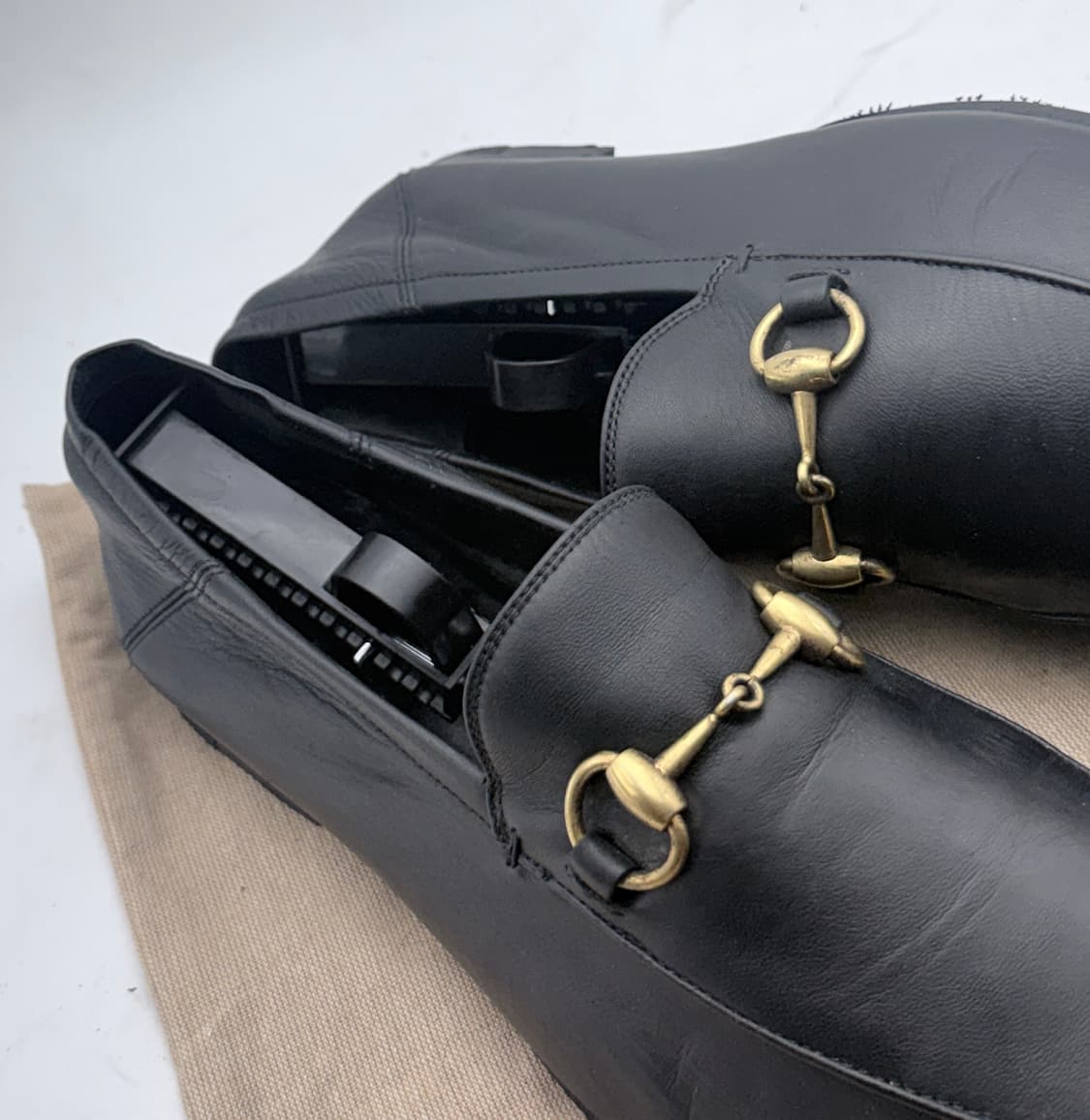 정품)구찌 홀스빗 구두275/280 상품이미지2