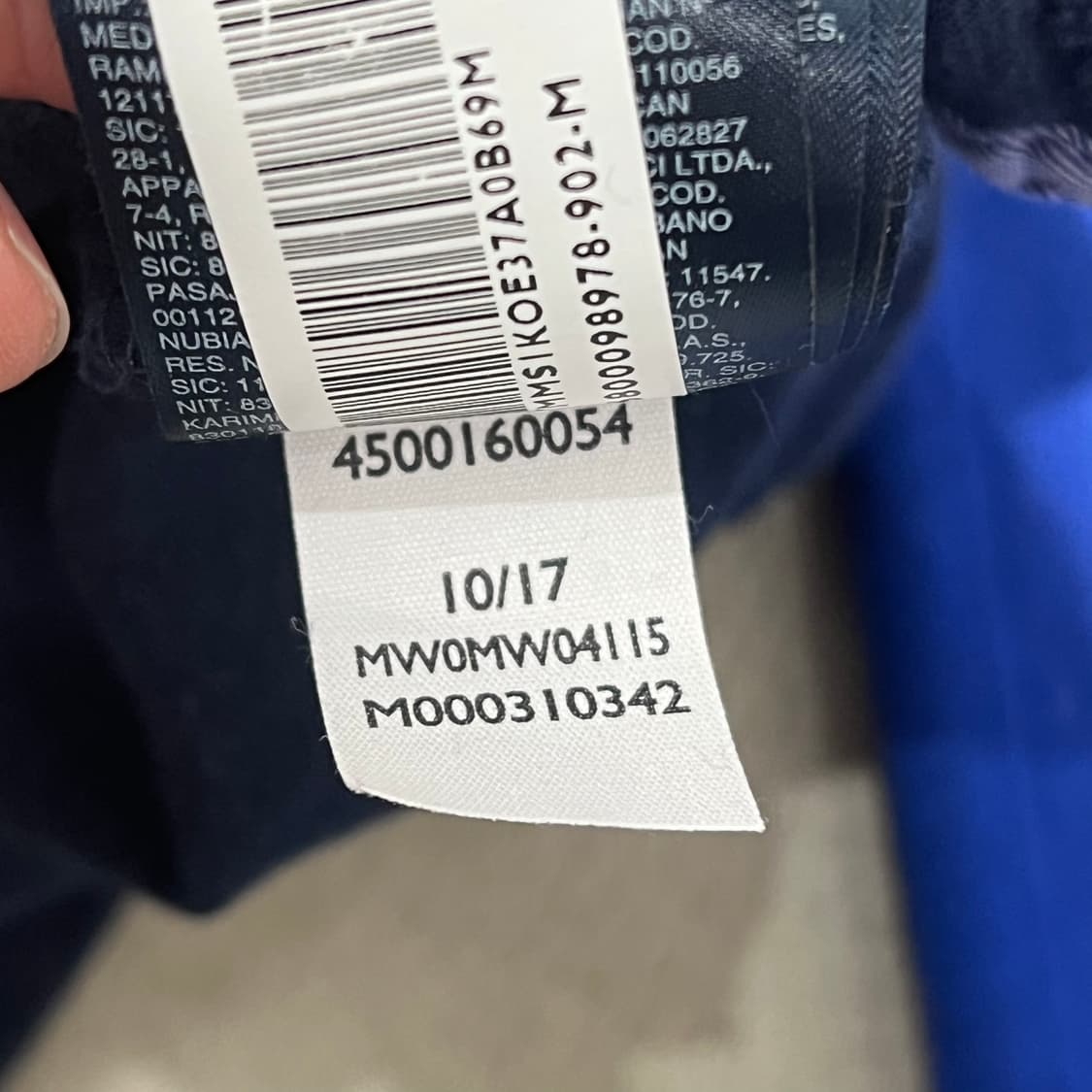 타미힐피거 멀티패턴 럭비티 s10041 상품이미지7