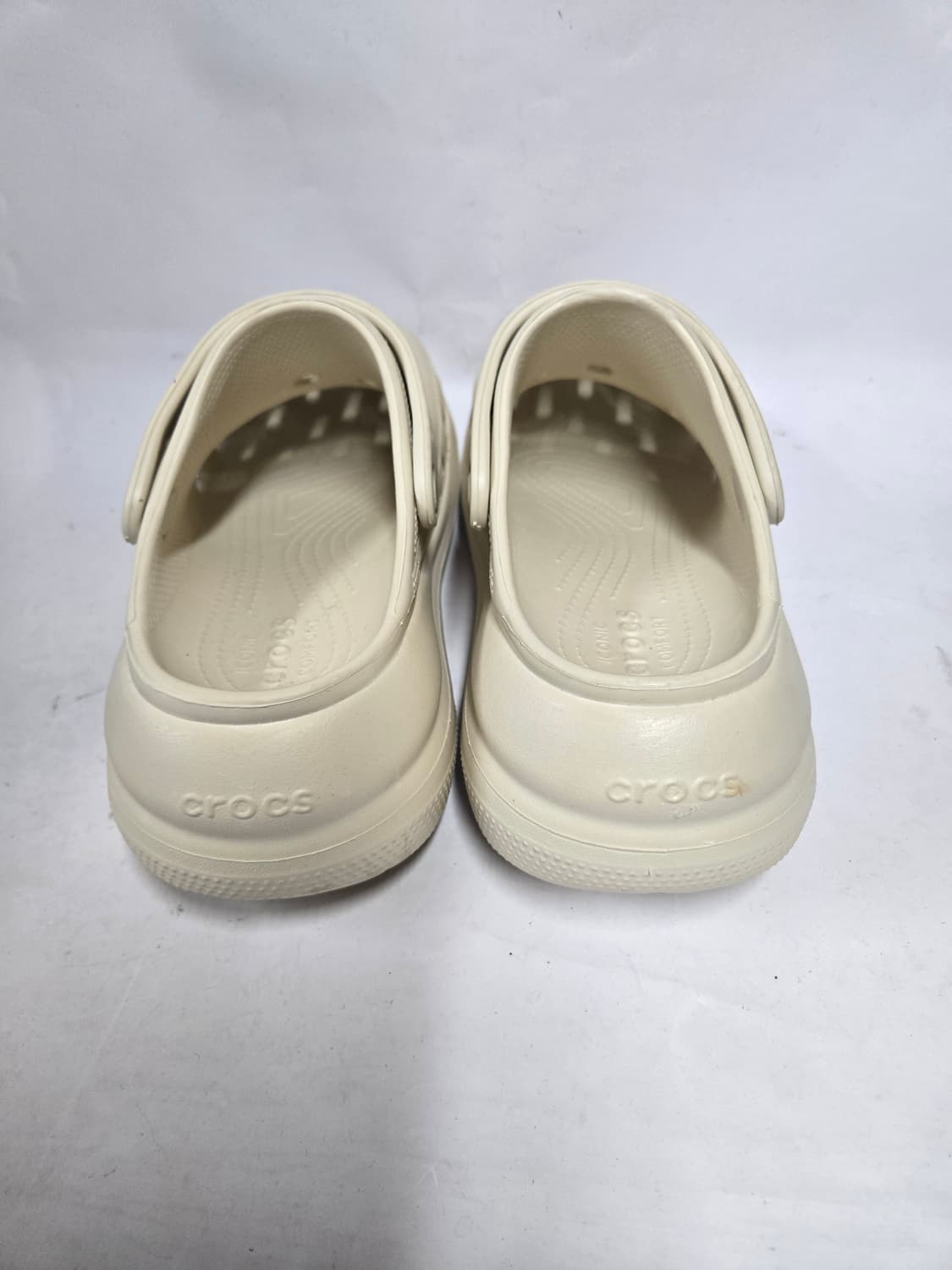 크록스 크러쉬 클로그 아이보리 m6w8 250mm 상품이미지4