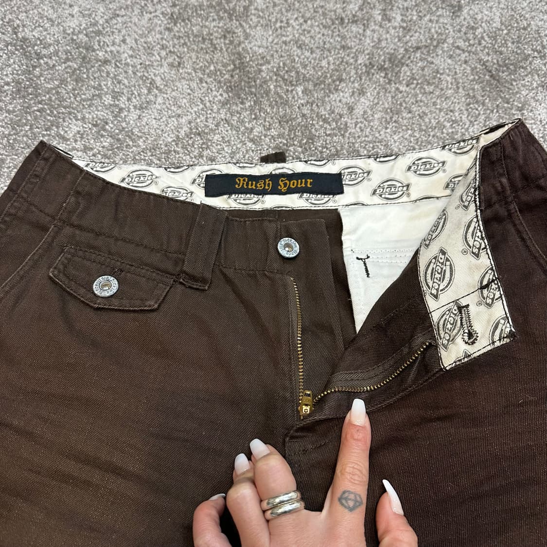 디키즈 브라운 카고팬츠30 상품이미지6