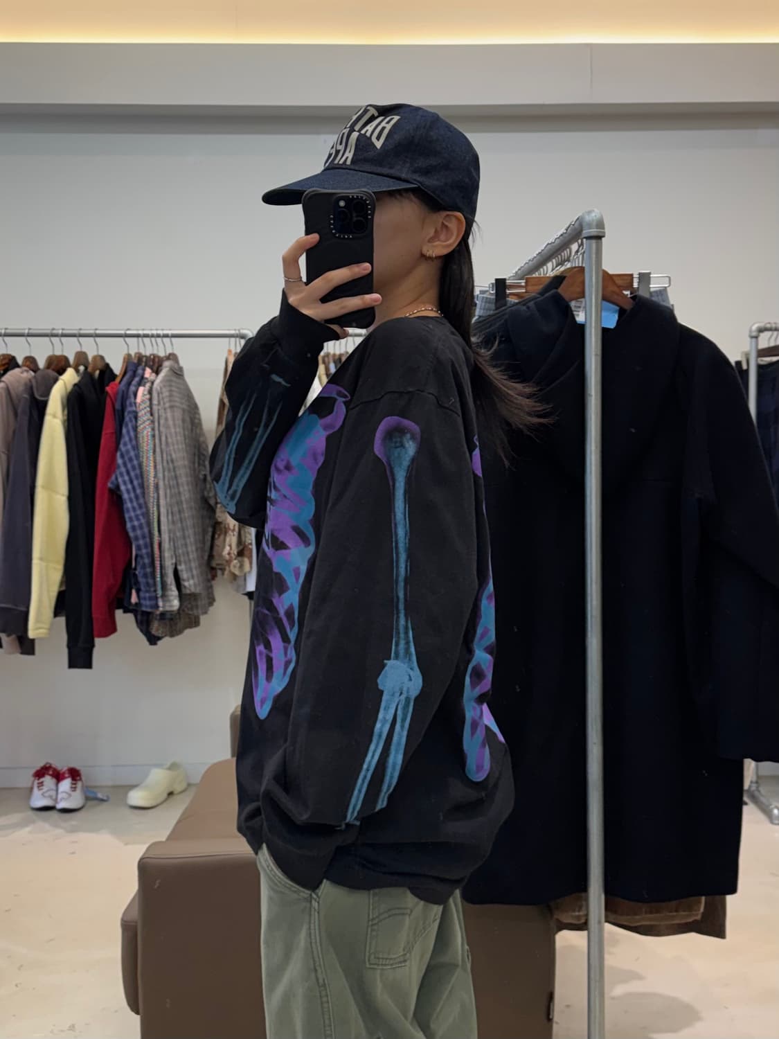 스투시 립 케이지 롱슬리브 티셔츠 상품이미지7