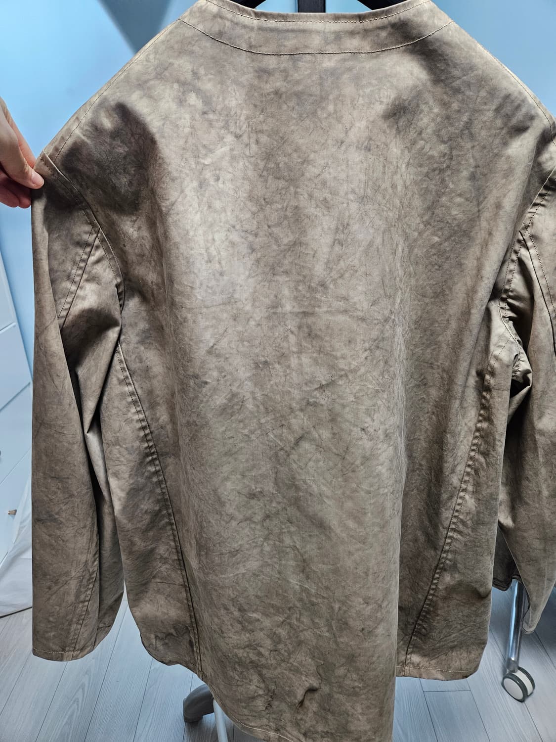 우티 Outil OV-T012 그레이 자켓 L 새제품 상품이미지2