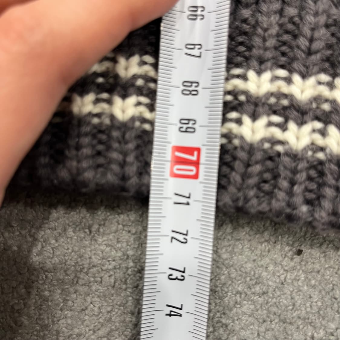 L 유니클로 재팬 니트 집업 상품이미지7