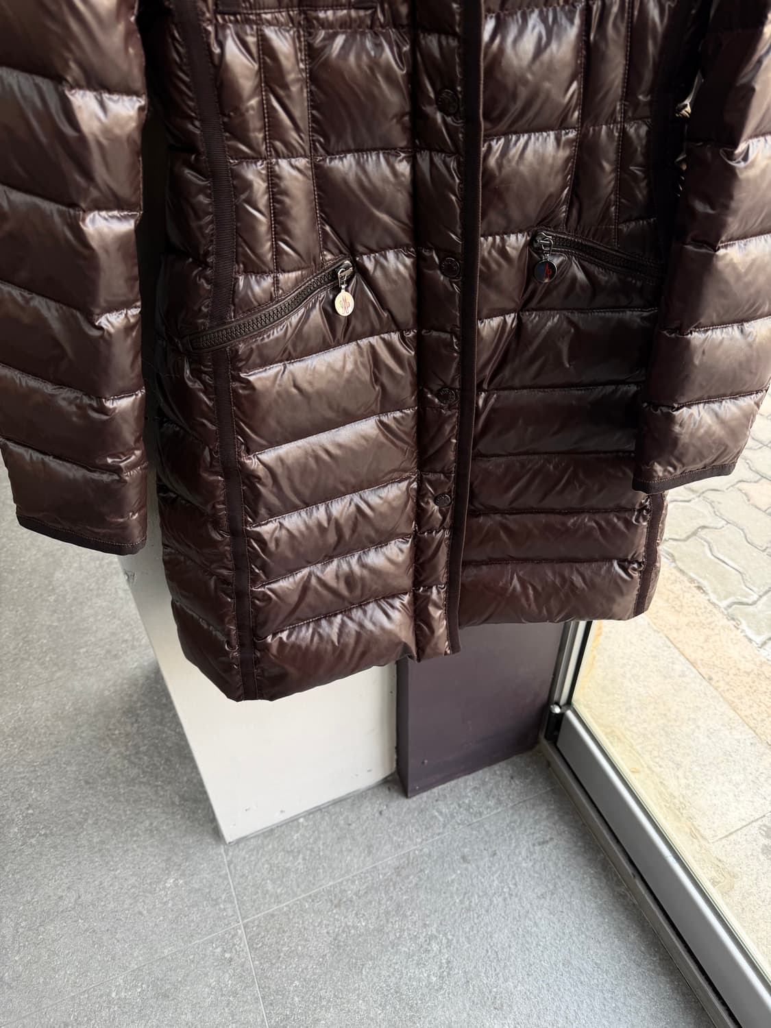 1/ 몽클레어 헤르민퍼 구스다운 롱패딩 점퍼 상품이미지4