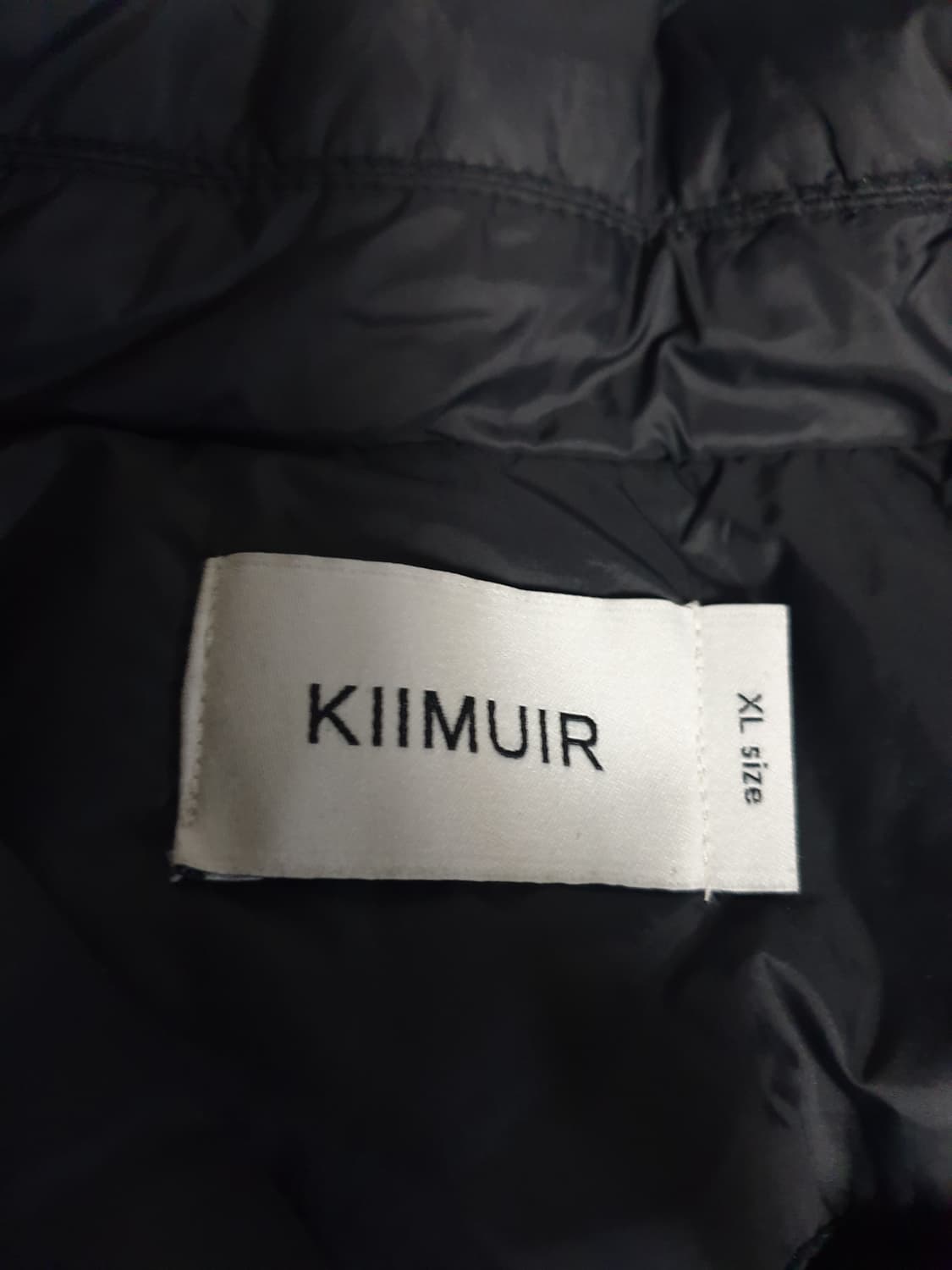 커뮤어 카라 푸퍼 숏 다운 패딩 점퍼 블랙 (XL) 상품이미지3