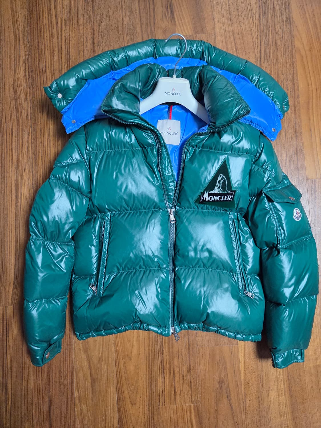 몽클레러 그린 패딩 상품이미지1