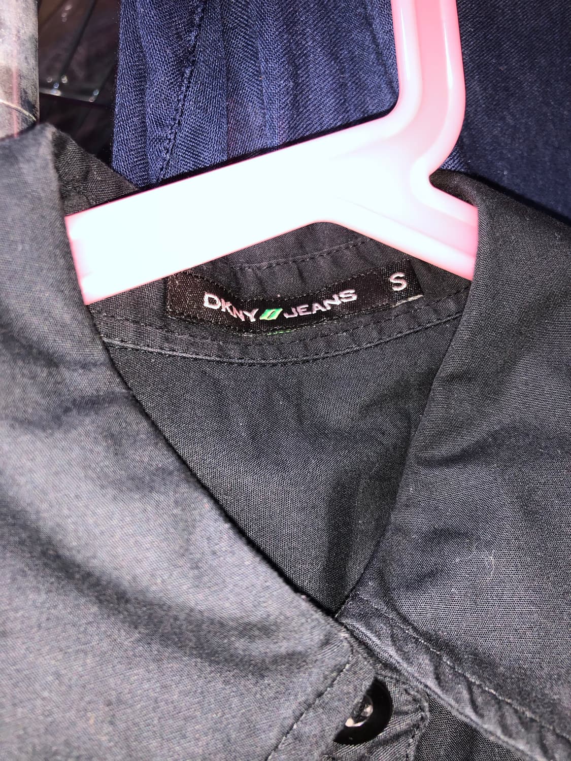 DKNY JEANS 프릴 반팔 셔츠 상품이미지6