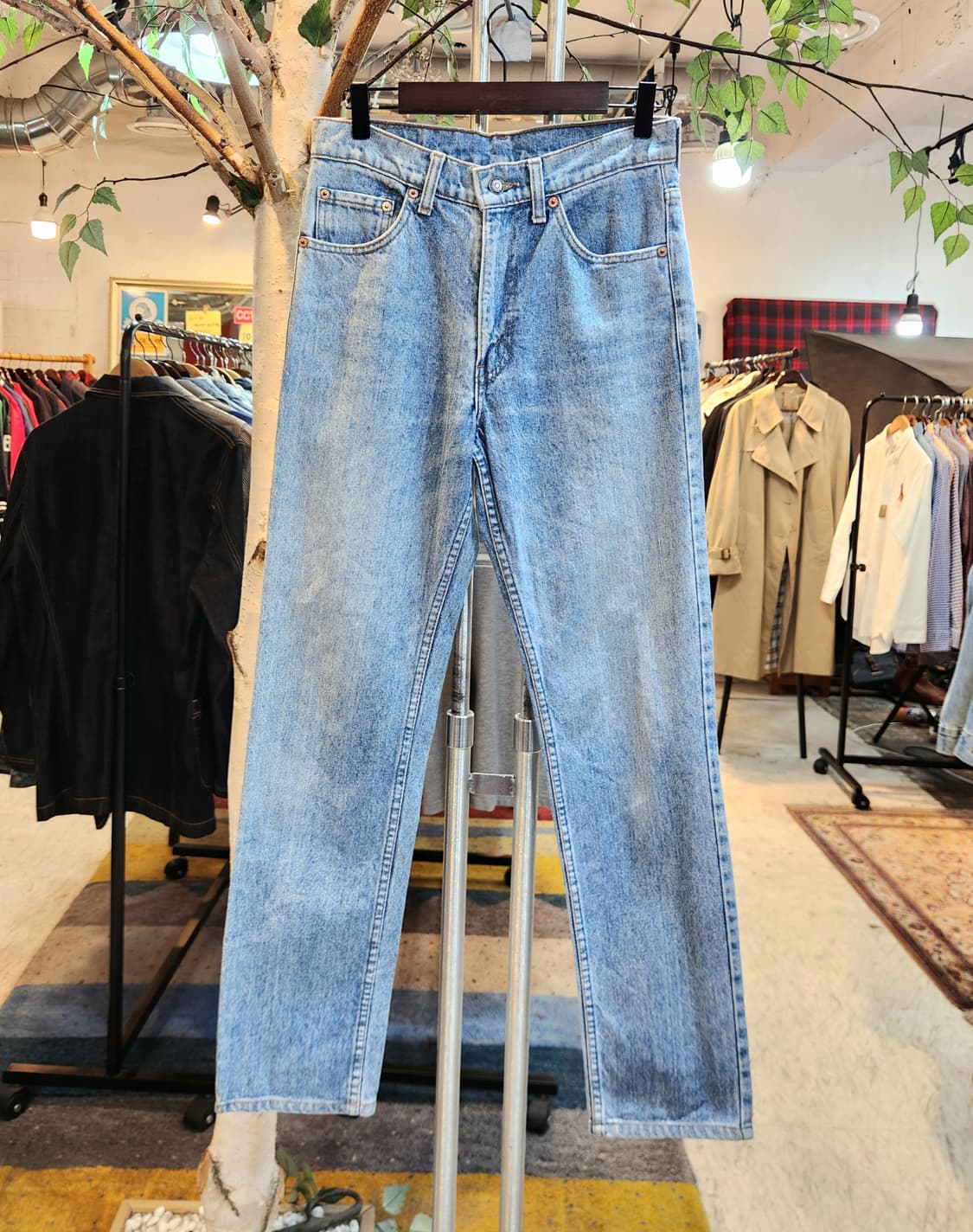 26-27) 90s 리바이스 606-02 빈티지 데님 팬츠 상품이미지5