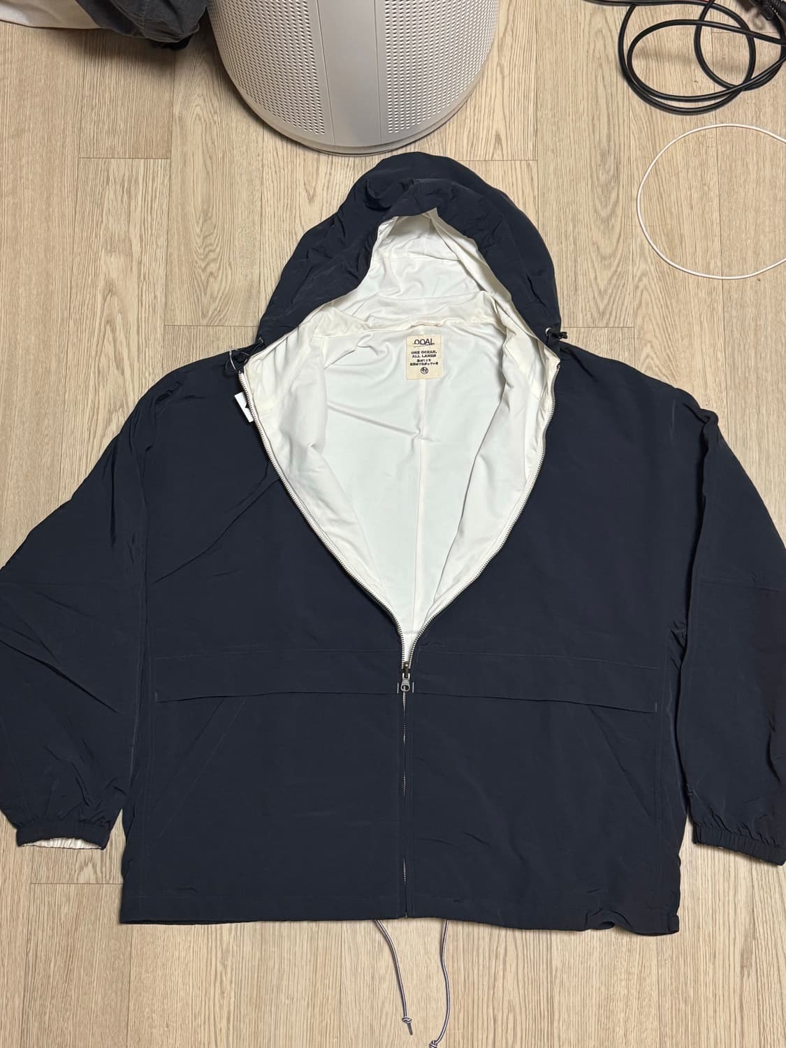 24FW 나나미카 리버시블 ooal 후드 마운틴 자켓 블랙 상품이미지10